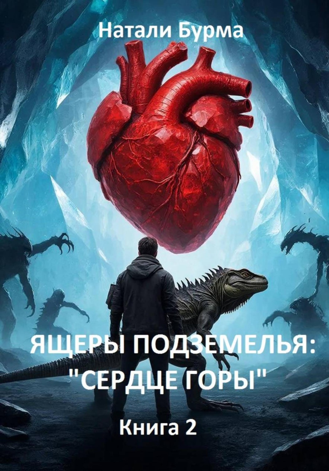 Обложка книги «Ящеры подземелья: «Сердце горы» Книга 2»