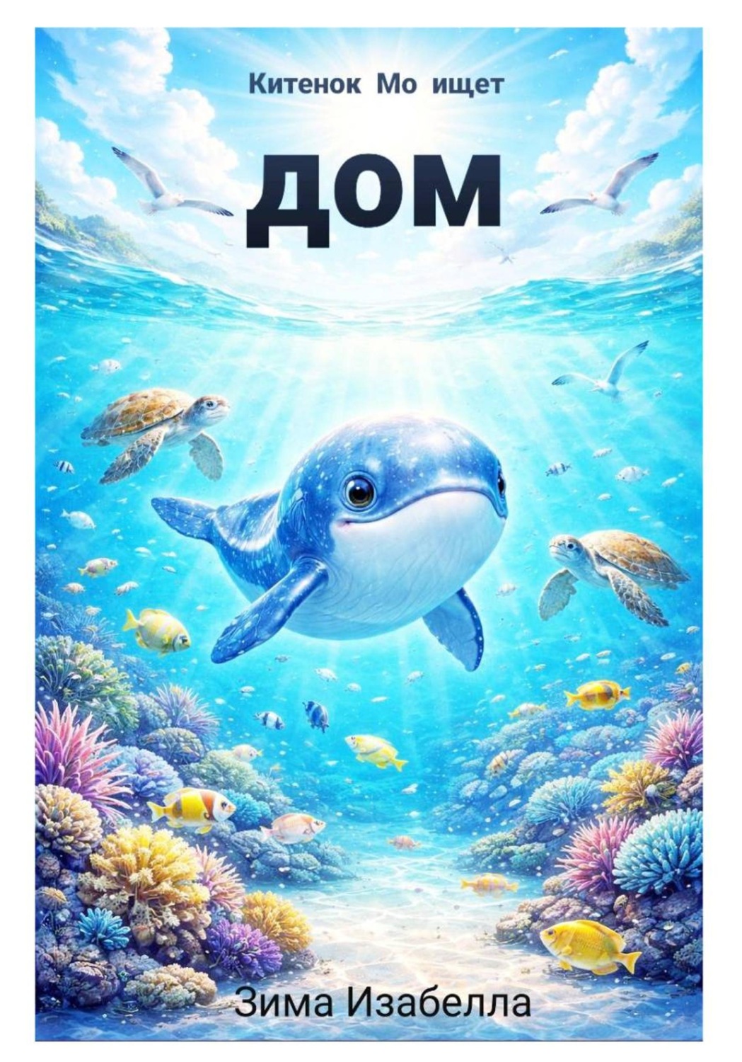 Обложка книги «Китёнок Мо ищет дом»