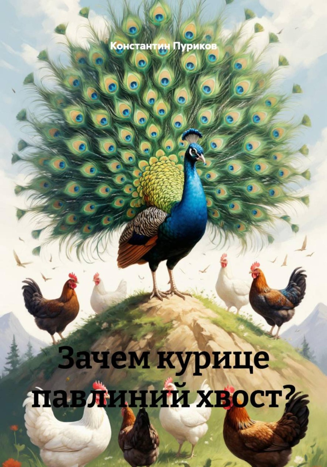 Обложка книги «Зачем курице павлиний хвост?»