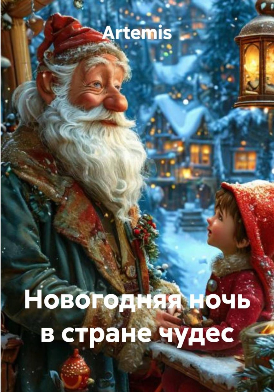 Обложка книги «Новогодняя ночь в стране чудес»