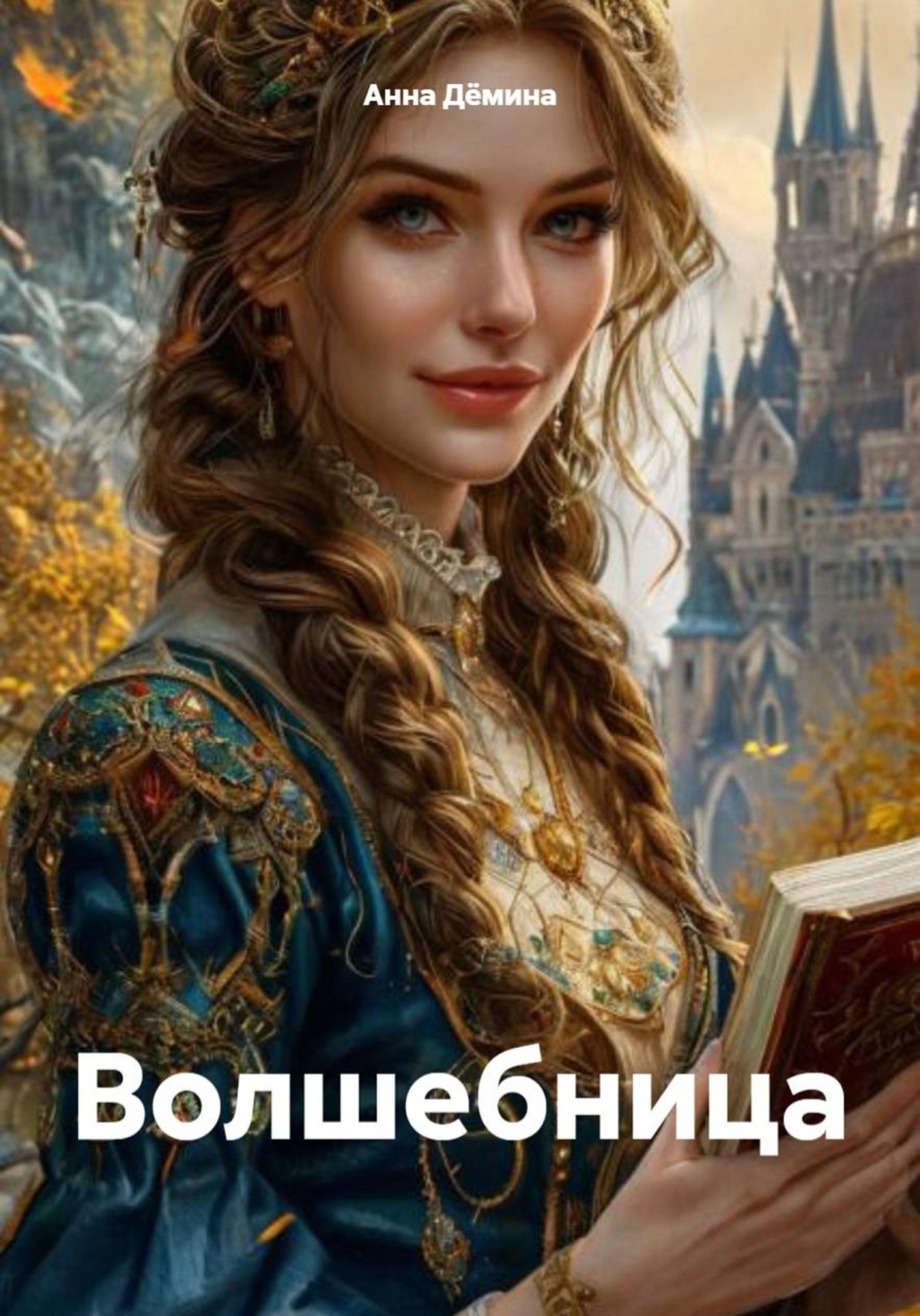 Обложка книги «Волшебница»