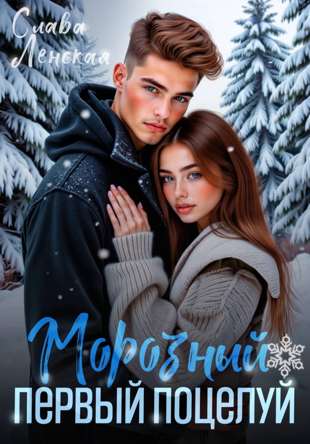 Обложка книги «Морозный первый поцелуй»