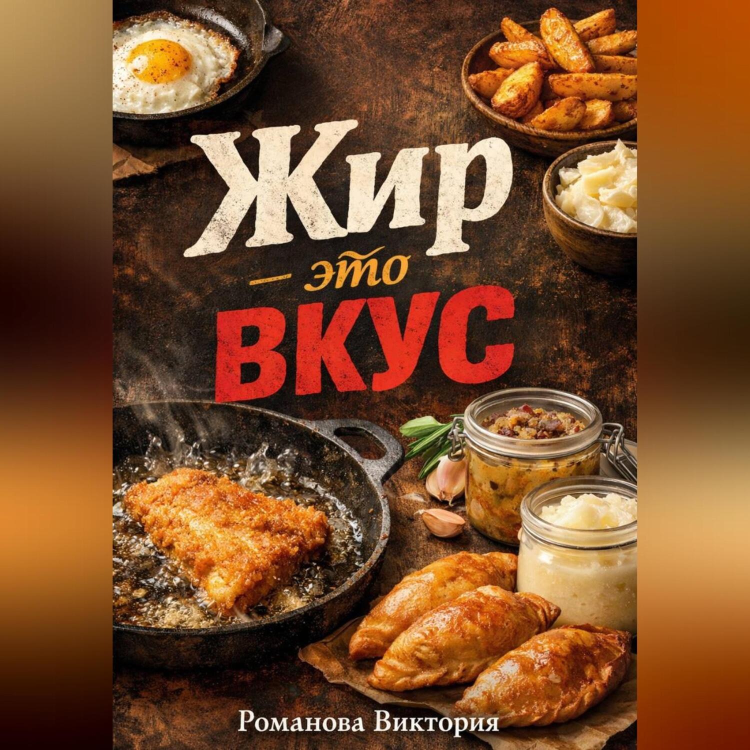 Обложка книги «Жир – это вкус: жарка, картошка, выпечка на говяжьем жире и смальце»