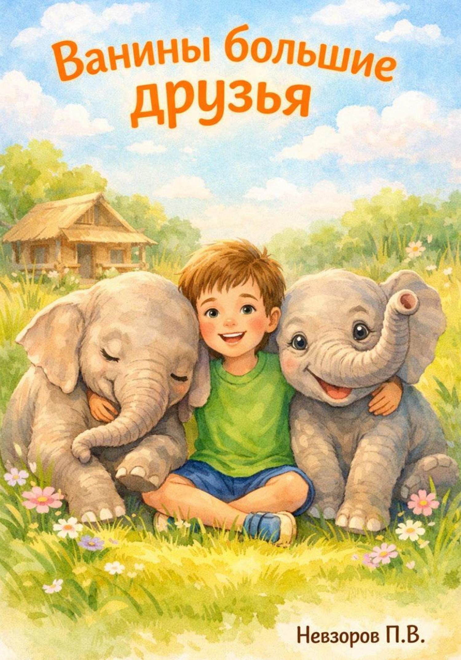 Обложка книги «Ванины большие друзья»