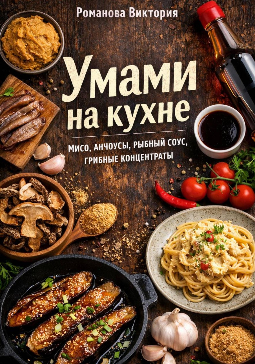 Обложка книги «Умами на кухне: мисо, анчоусы, рыбный соус, грибные концентраты»