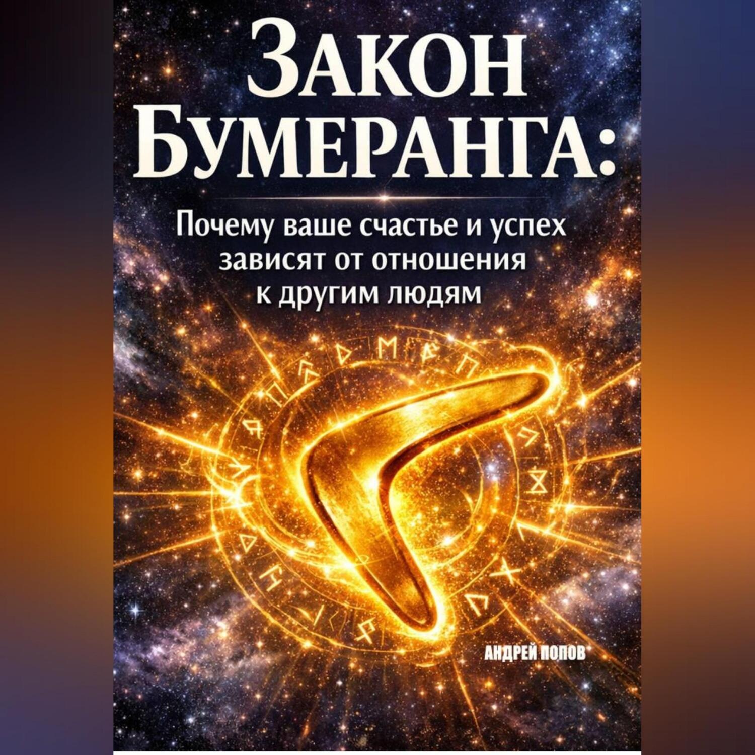 Обложка книги «Закон бумеранга. Почему ваше счастье и успех зависят от отношения к другим людям»