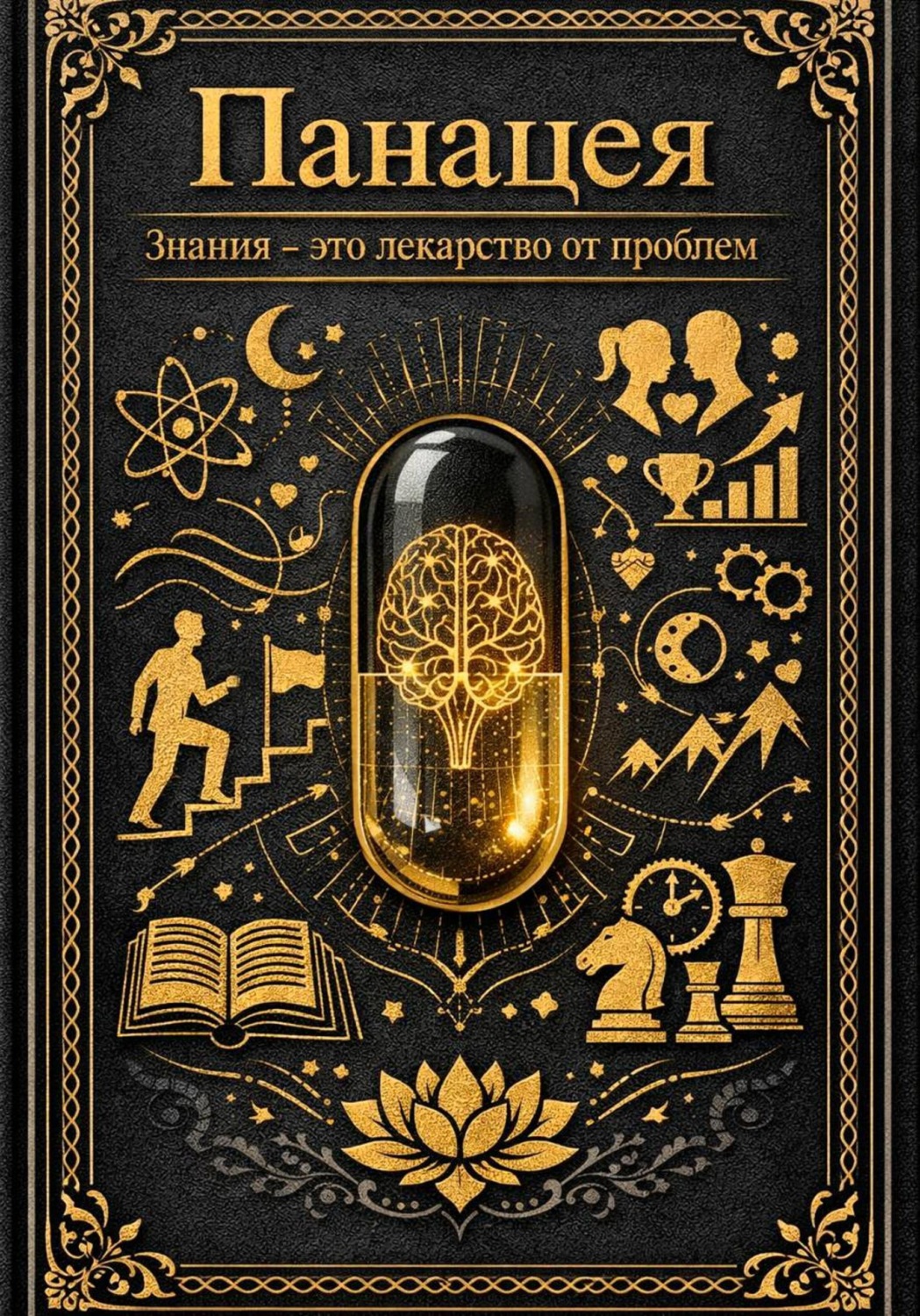 Обложка книги «Панацея. Знания – это лекарство от проблем»