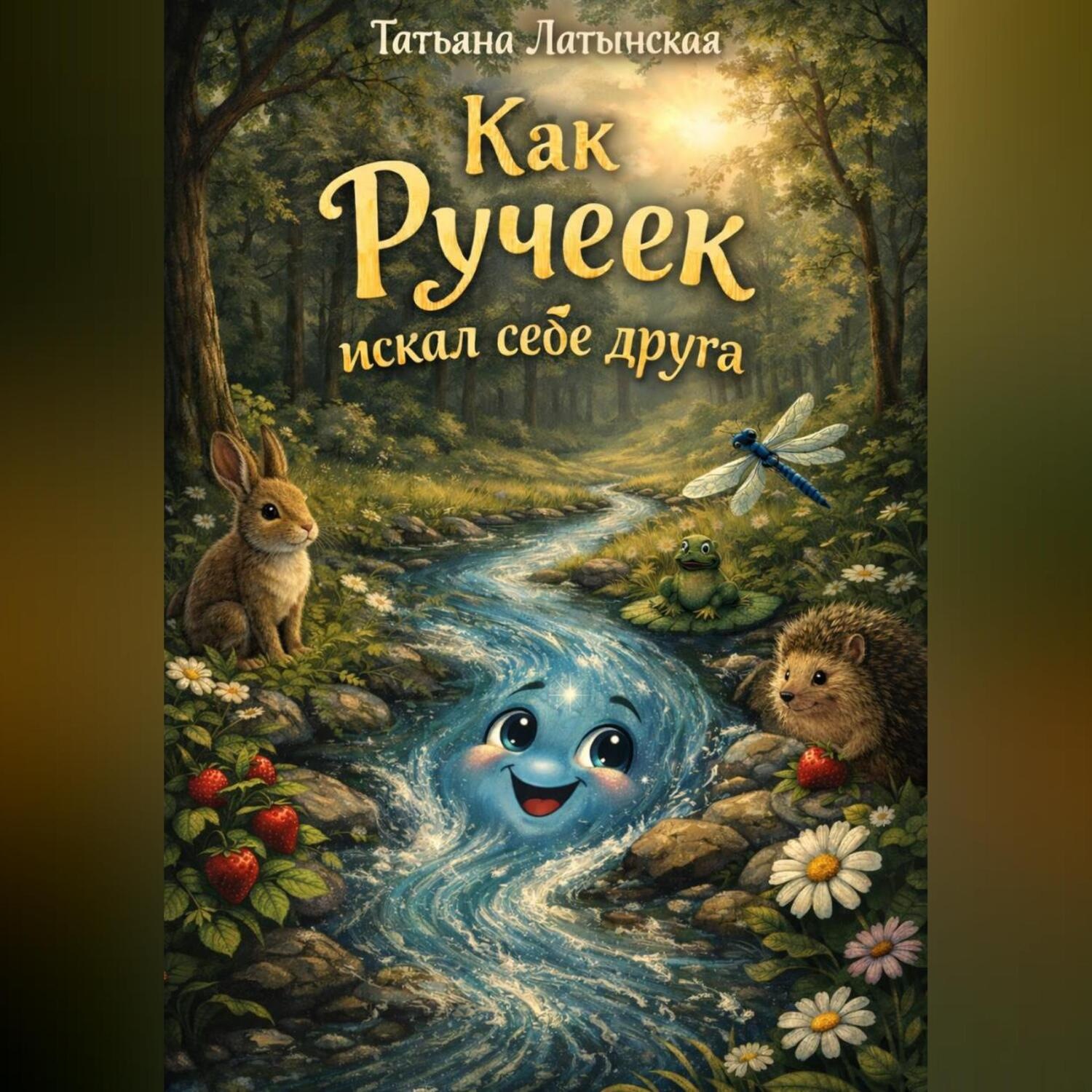 Обложка книги «Как Ручеек искал себе друга. Сказка»