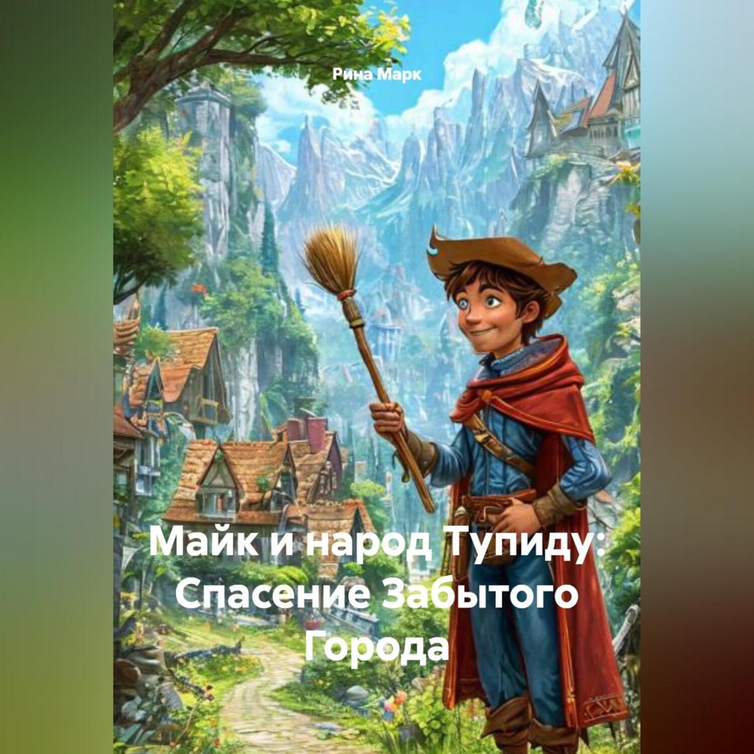 Обложка книги «Майк и народ Тупиду: Спасение Забытого Города.»