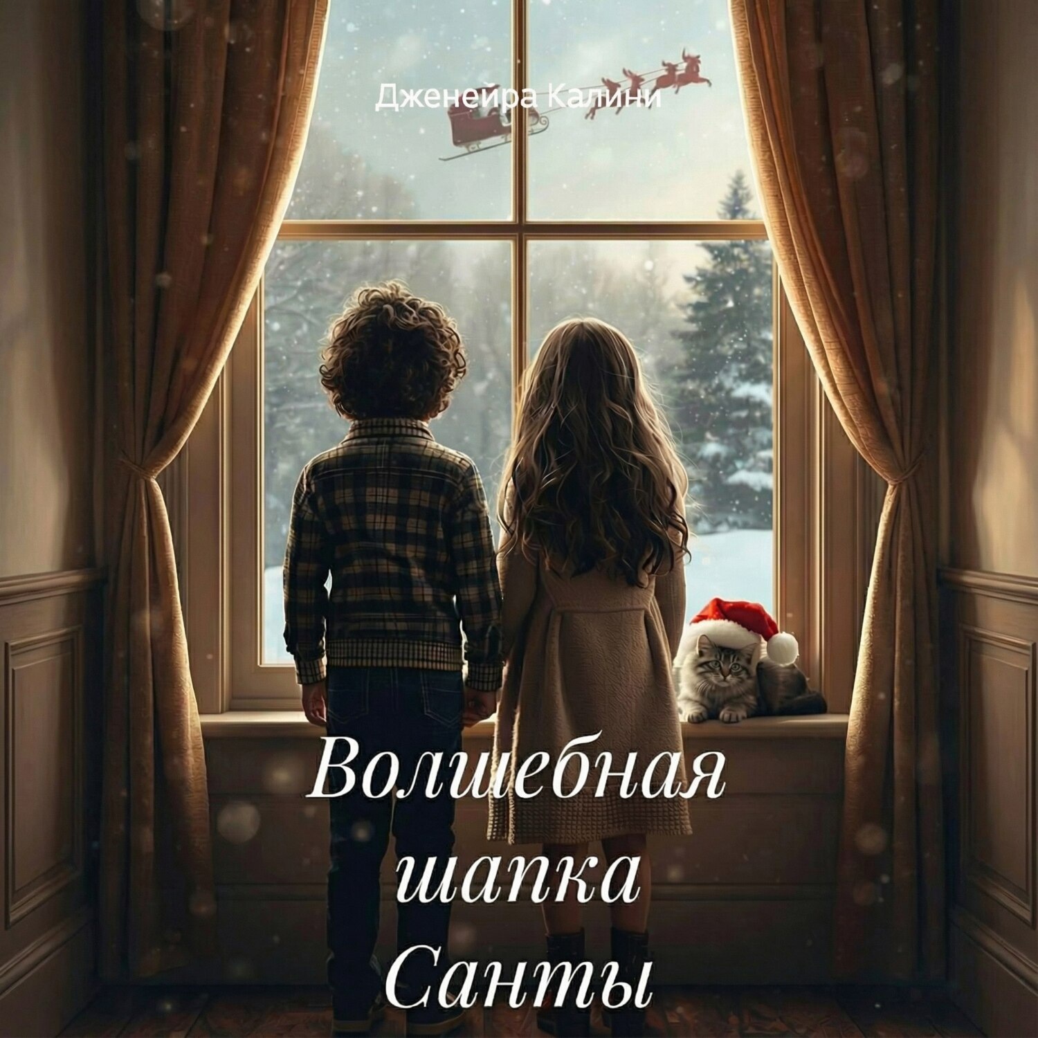 Обложка книги «Волшебная шапка Санты»