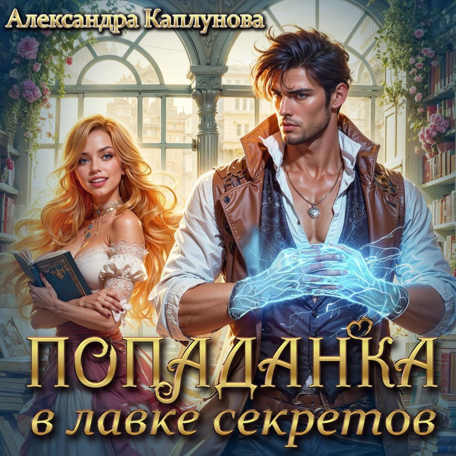 Обложка книги «Попаданка в лавке секретов»