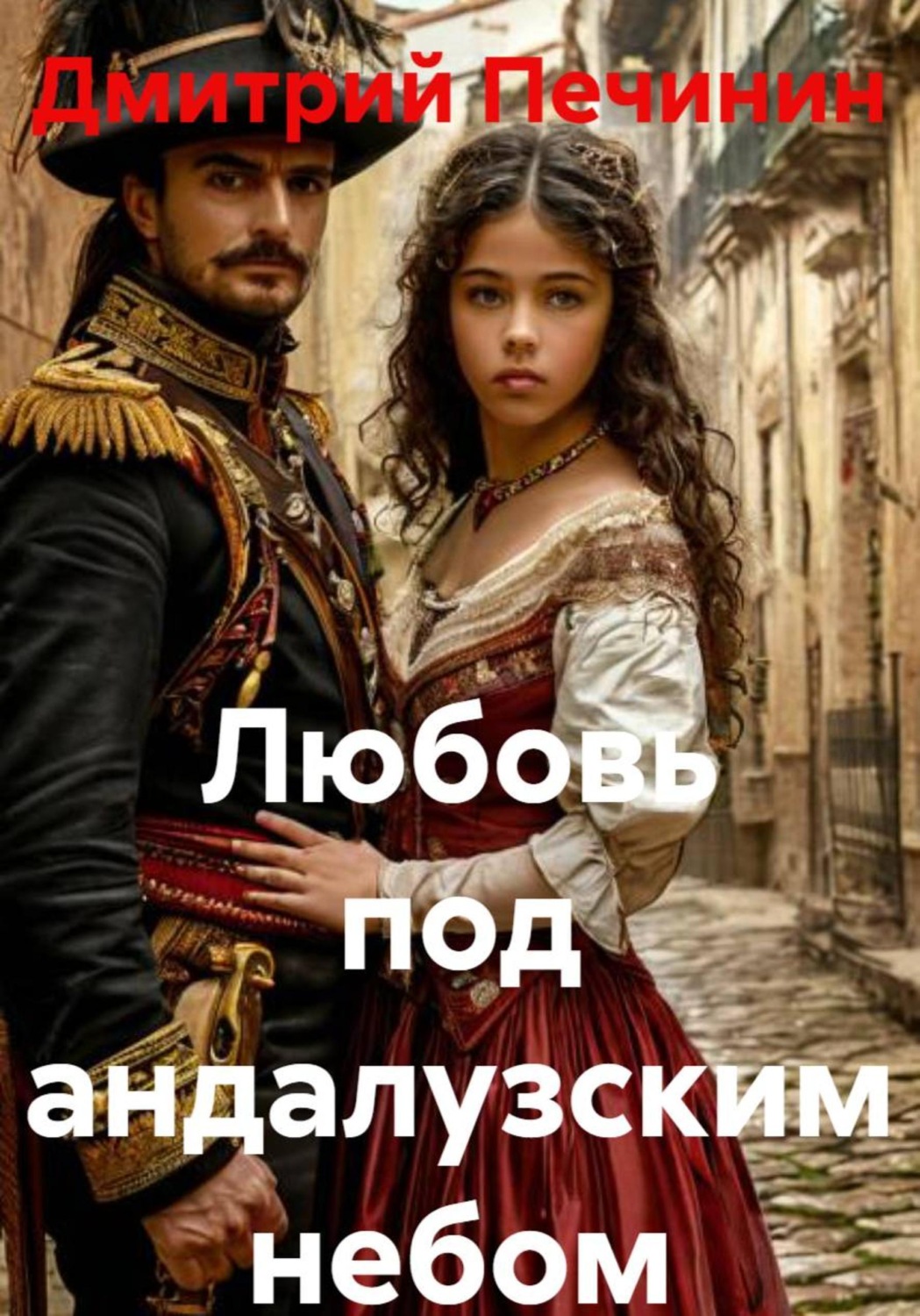 Обложка книги «Любовь под андалузским небом»