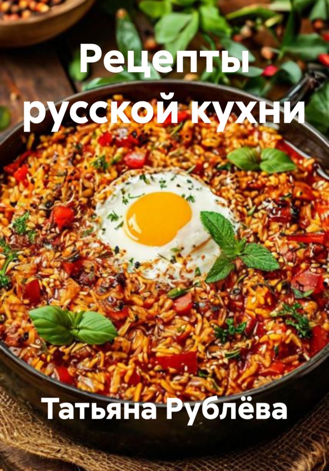 Обложка книги «Рецепты русской кухни»