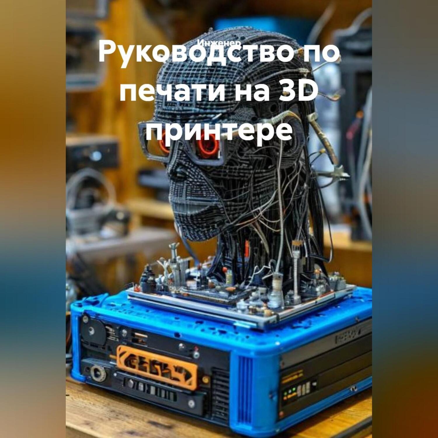 Обложка книги «Руководство по печати на 3D принтере»