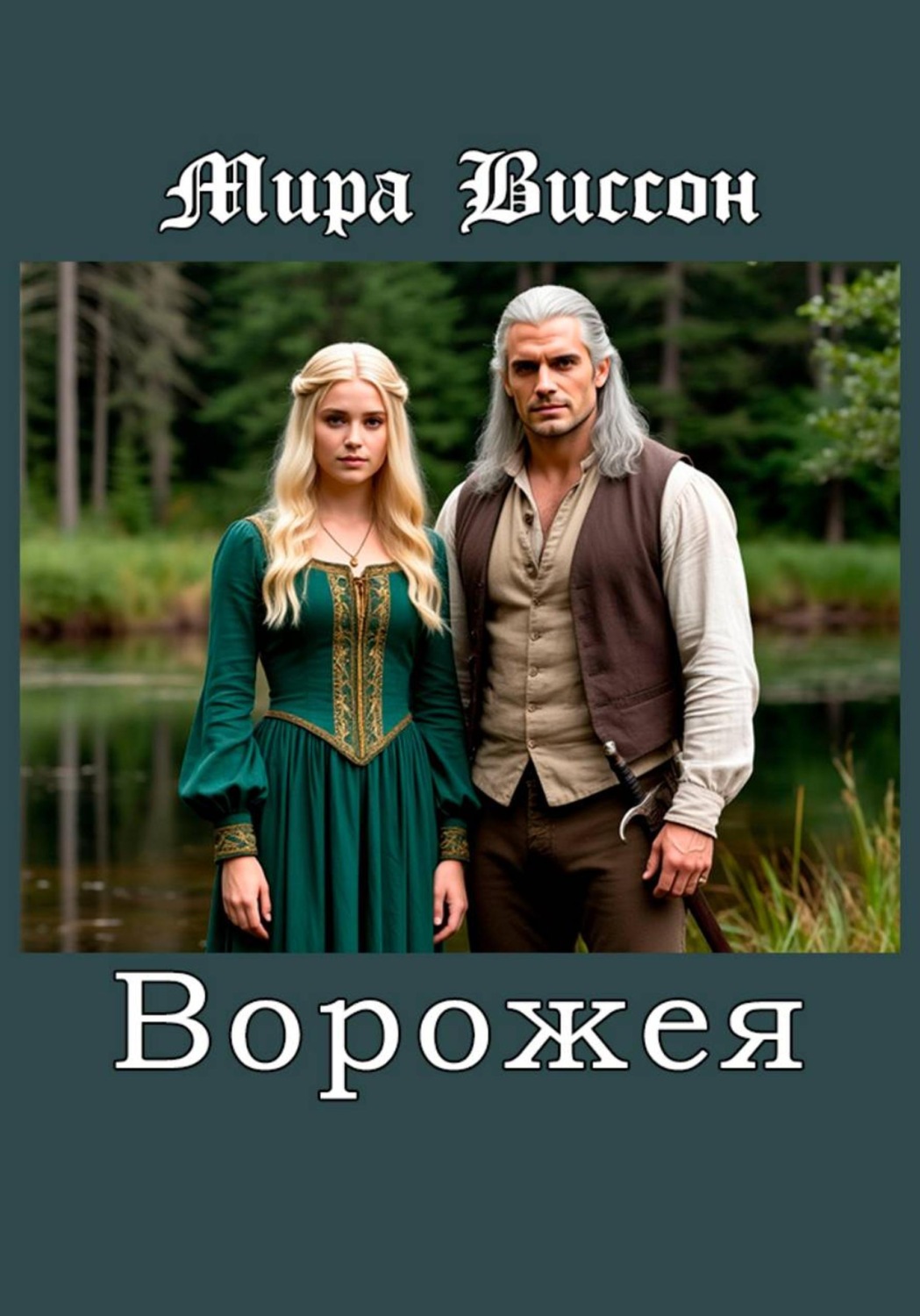 Обложка книги «Ворожея»