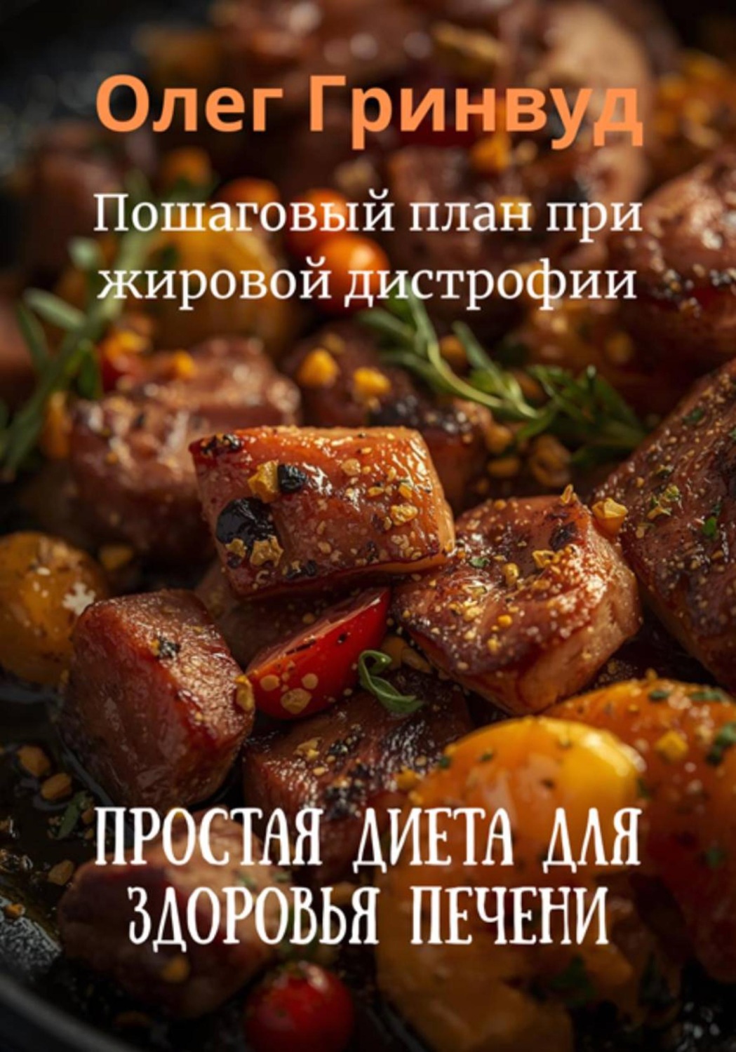 Обложка книги «Простая диета для здоровья печени»