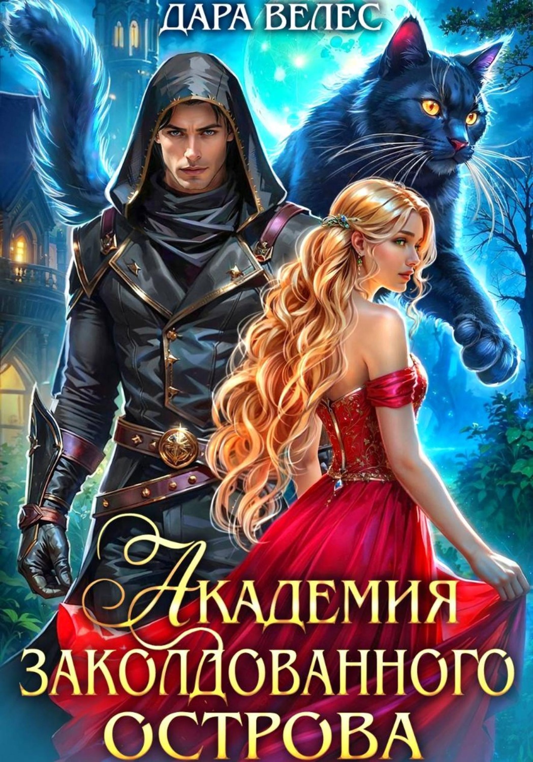 Обложка книги «Академия Заколдованного острова»