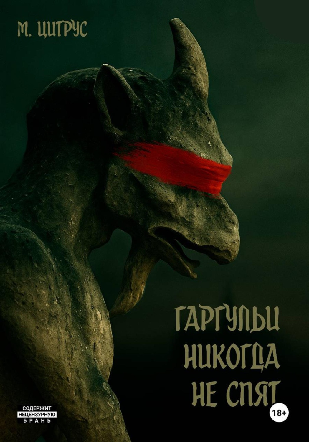 Обложка книги «Гаргульи никогда не спят»