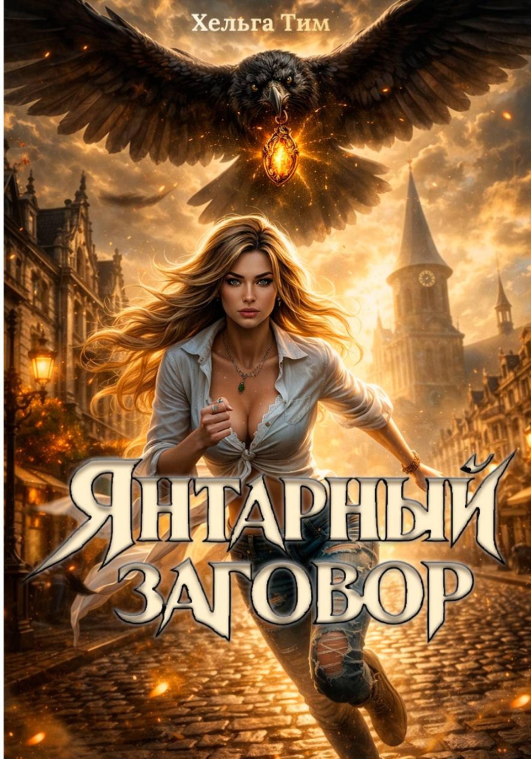 Обложка книги «Янтарный заговор»