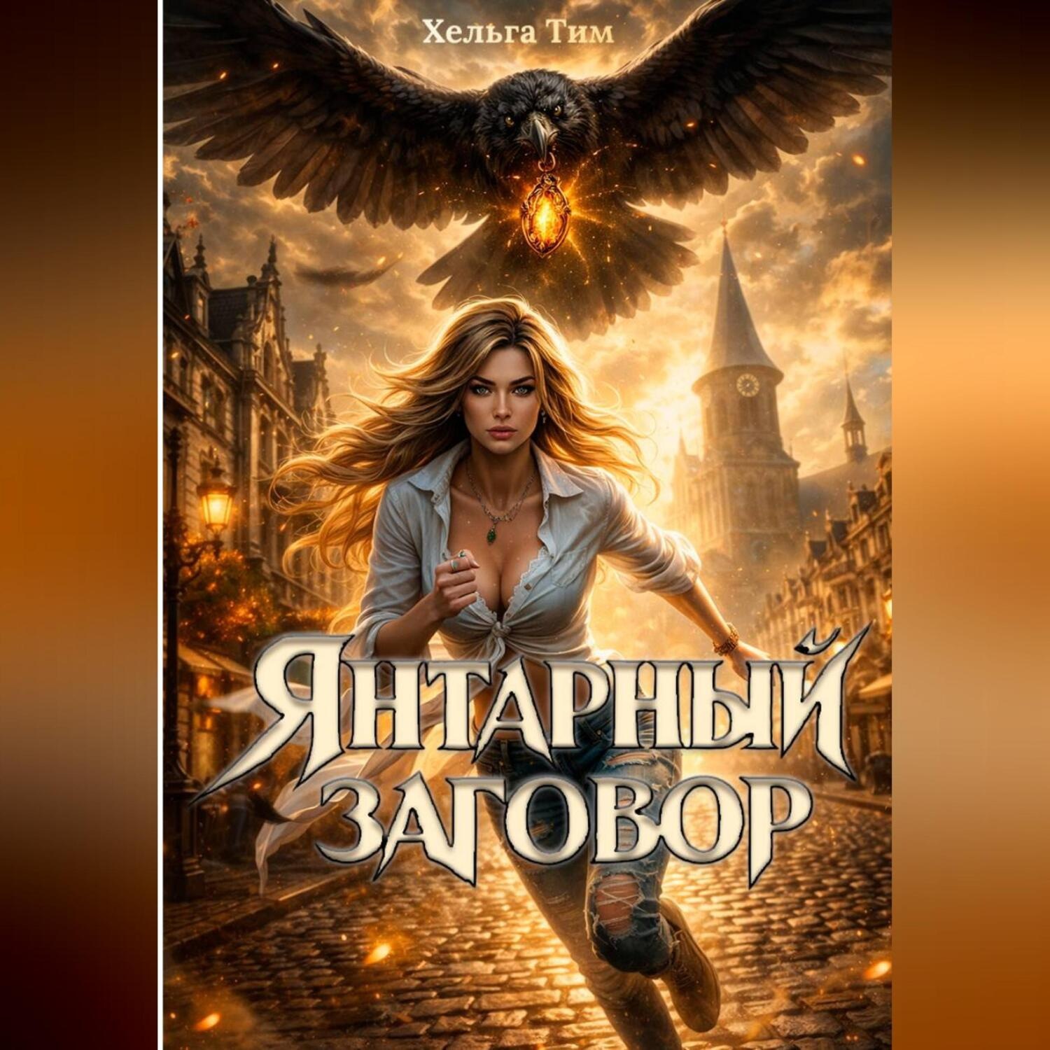 Обложка книги «Янтарный заговор»