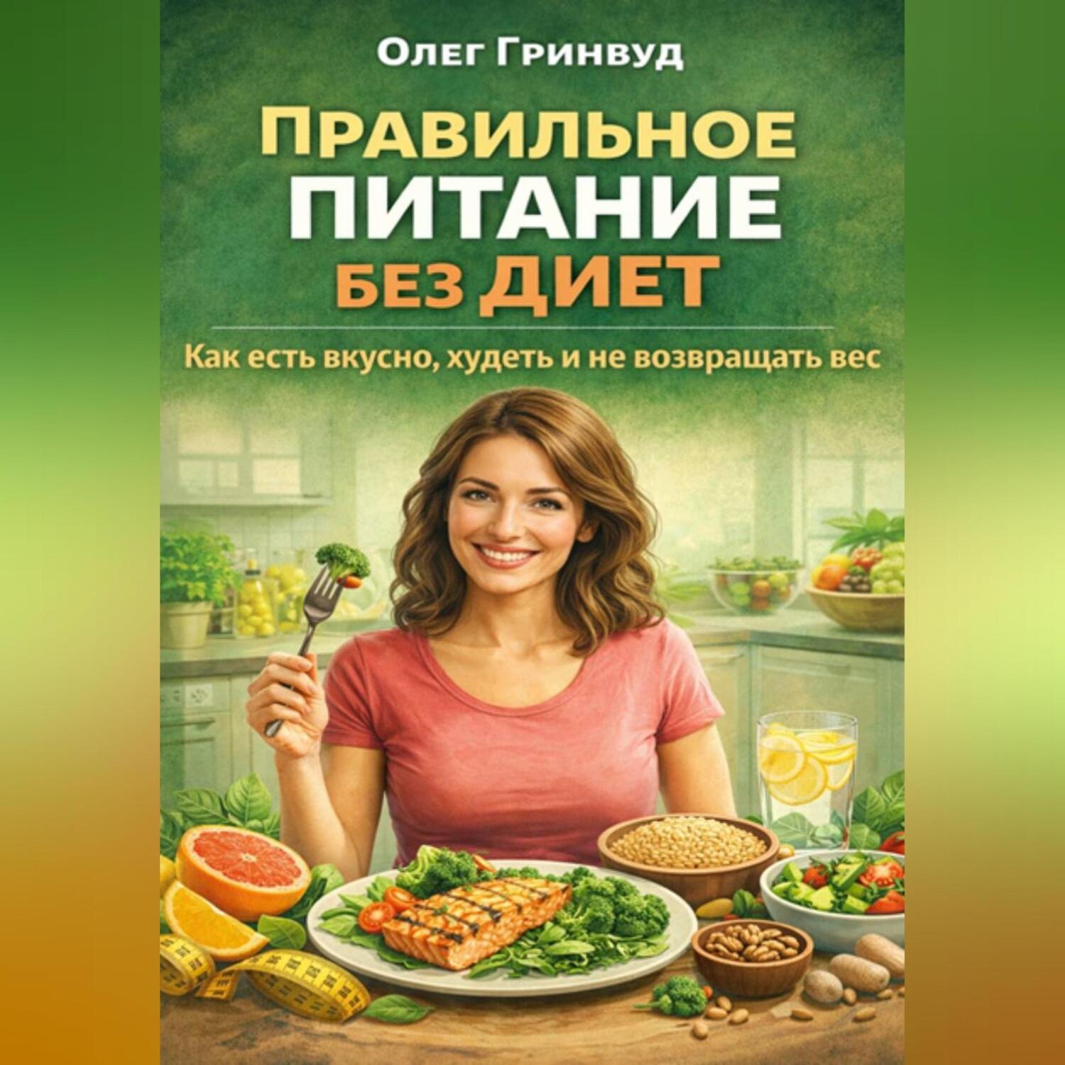 Обложка книги «Правильное питание без диет»