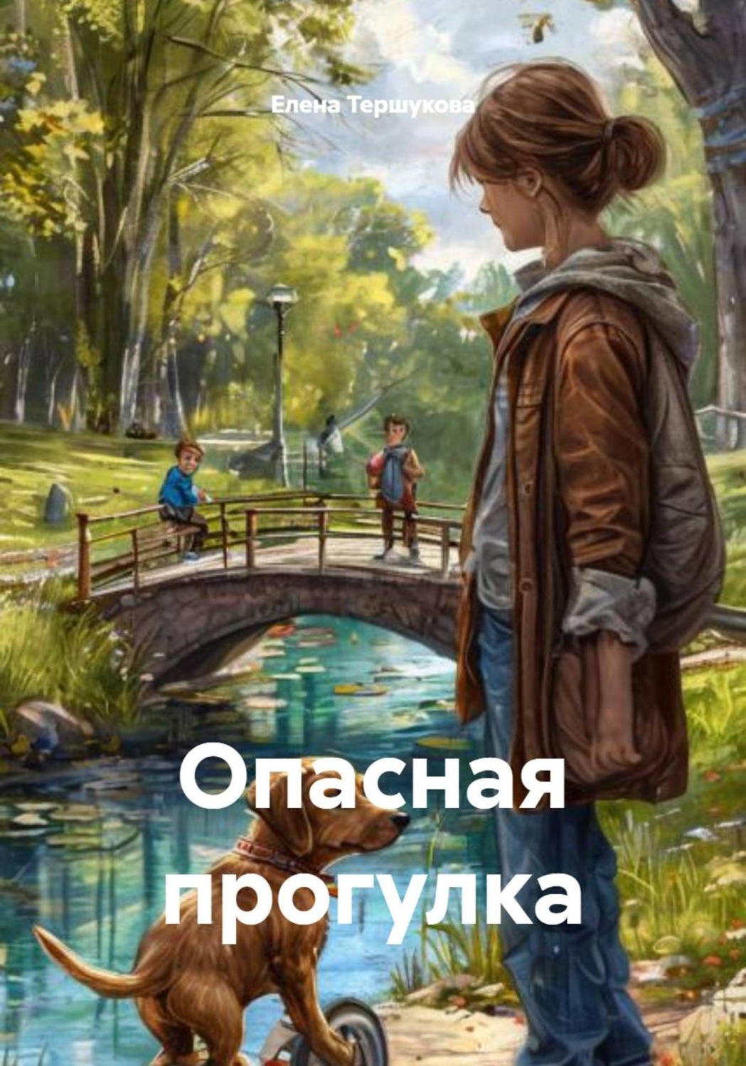 Обложка книги «Опасная прогулка»