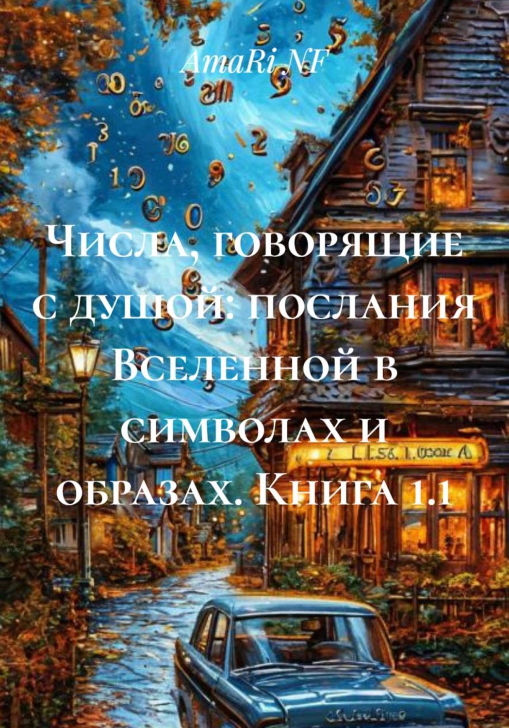 Обложка книги «Числа, говорящие с душой: послания Вселенной в символах и образах. Книга 1.1»
