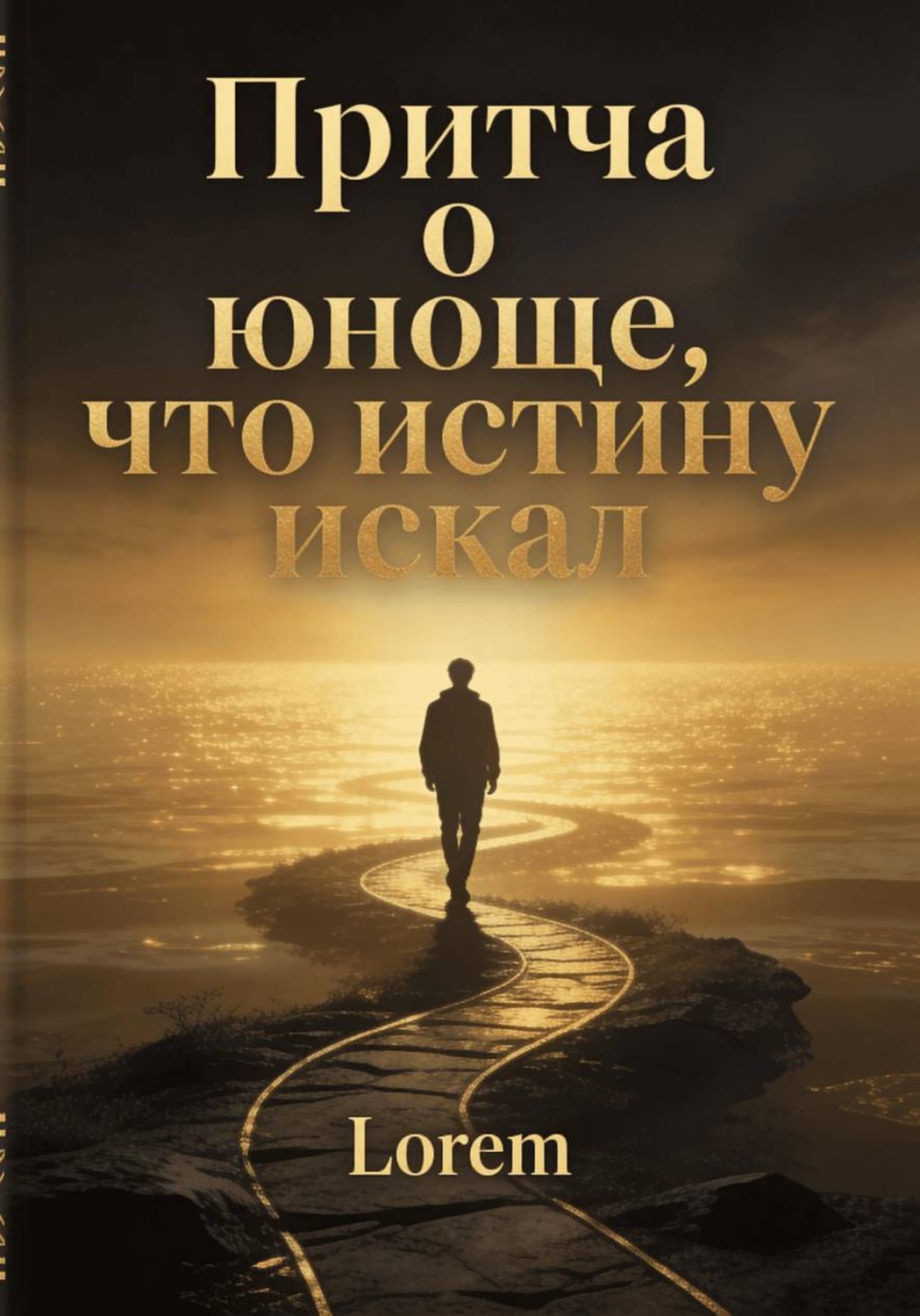 Обложка книги «Притча о юноше, что истину искал»