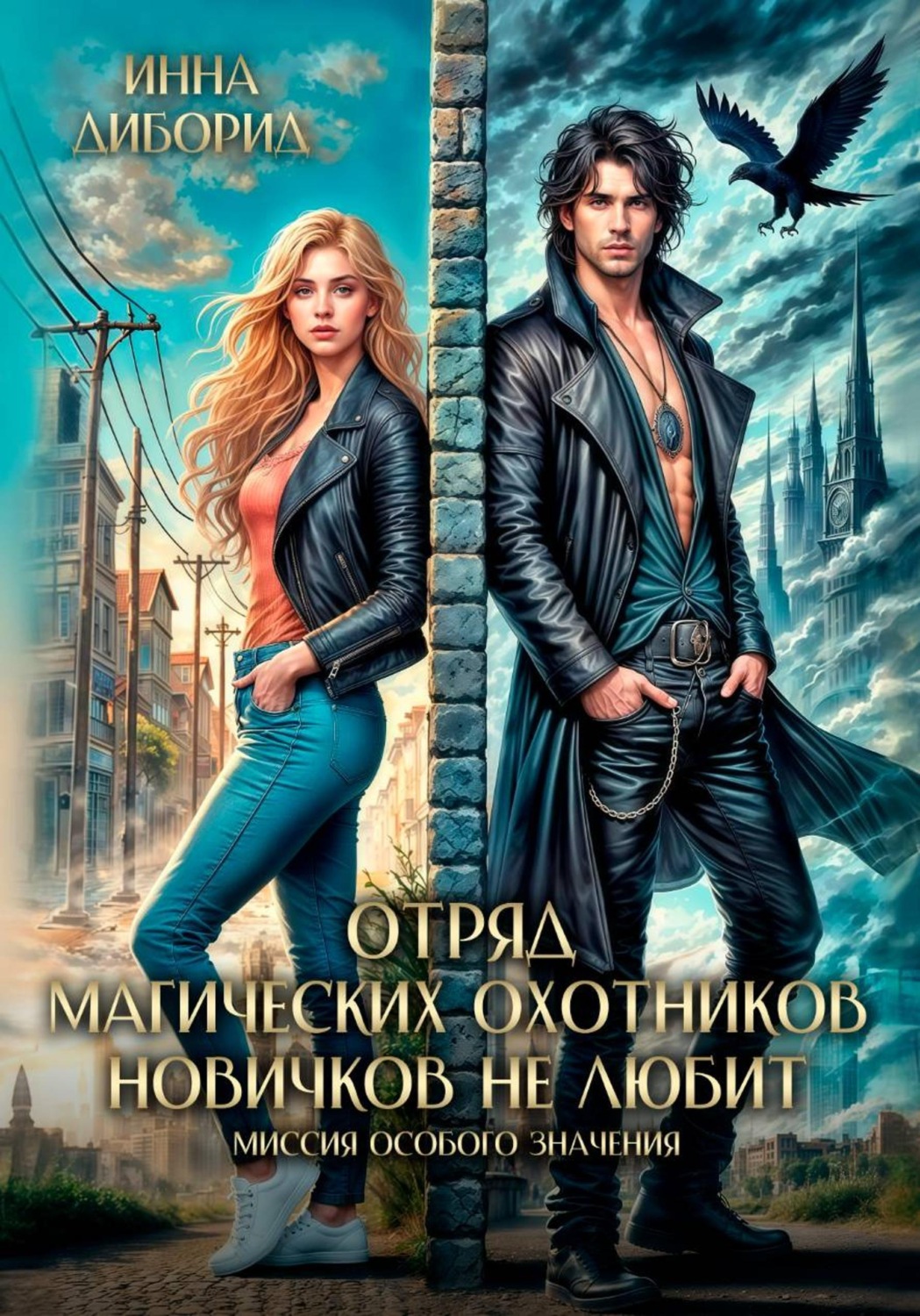 Обложка книги «Отряд магических охотников новичков не любит. Миссия особого значения»
