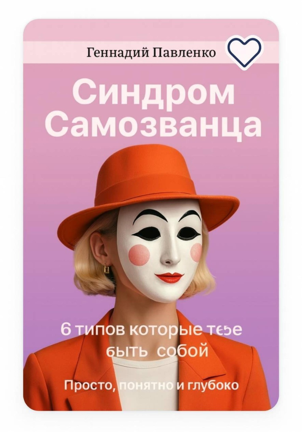 Обложка книги «Синдром самозванца: 6 типов, которые мешают тебе быть собой»
