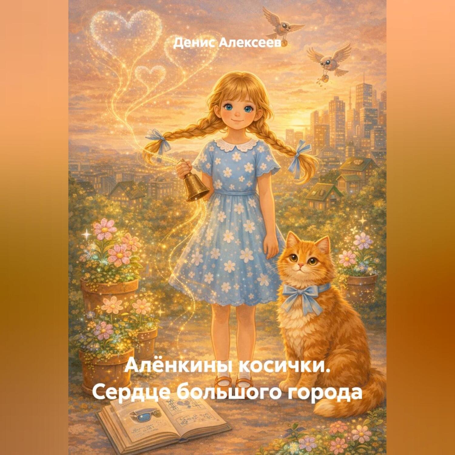 Обложка книги «Алёнкины косички. Сердце большого города.»