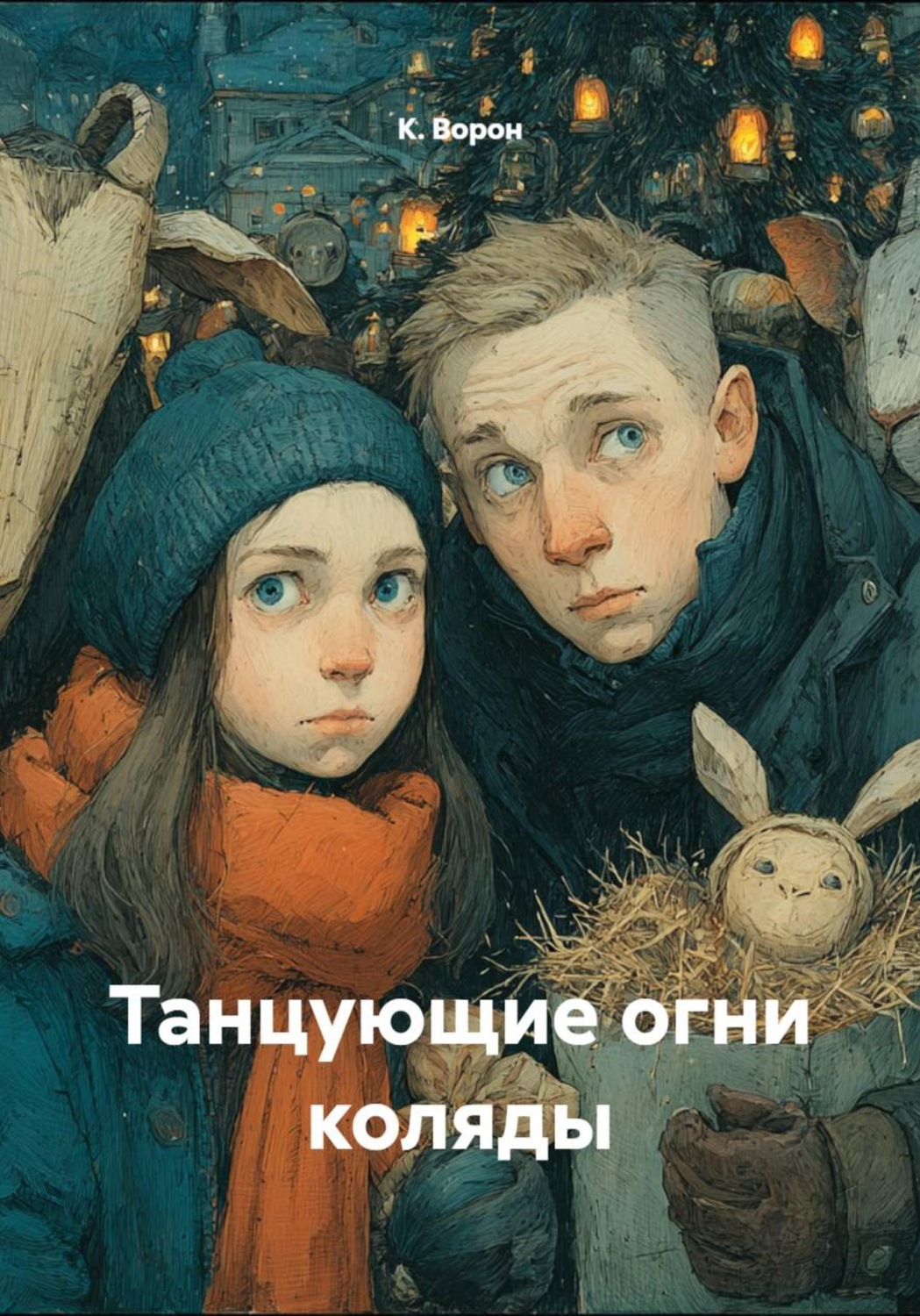 Обложка книги «Танцующие огни коляды»