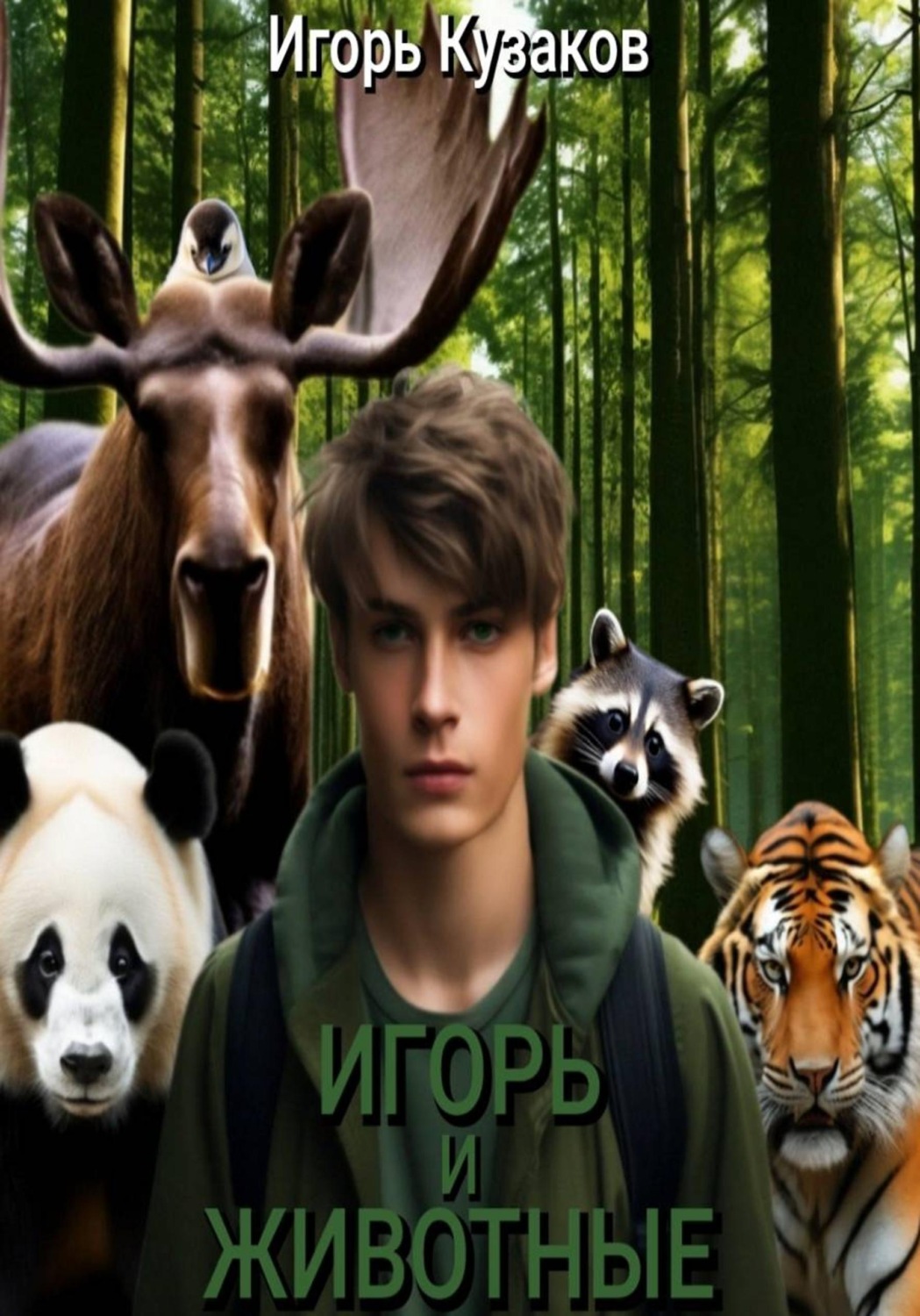 Обложка книги «Игорь и животные»
