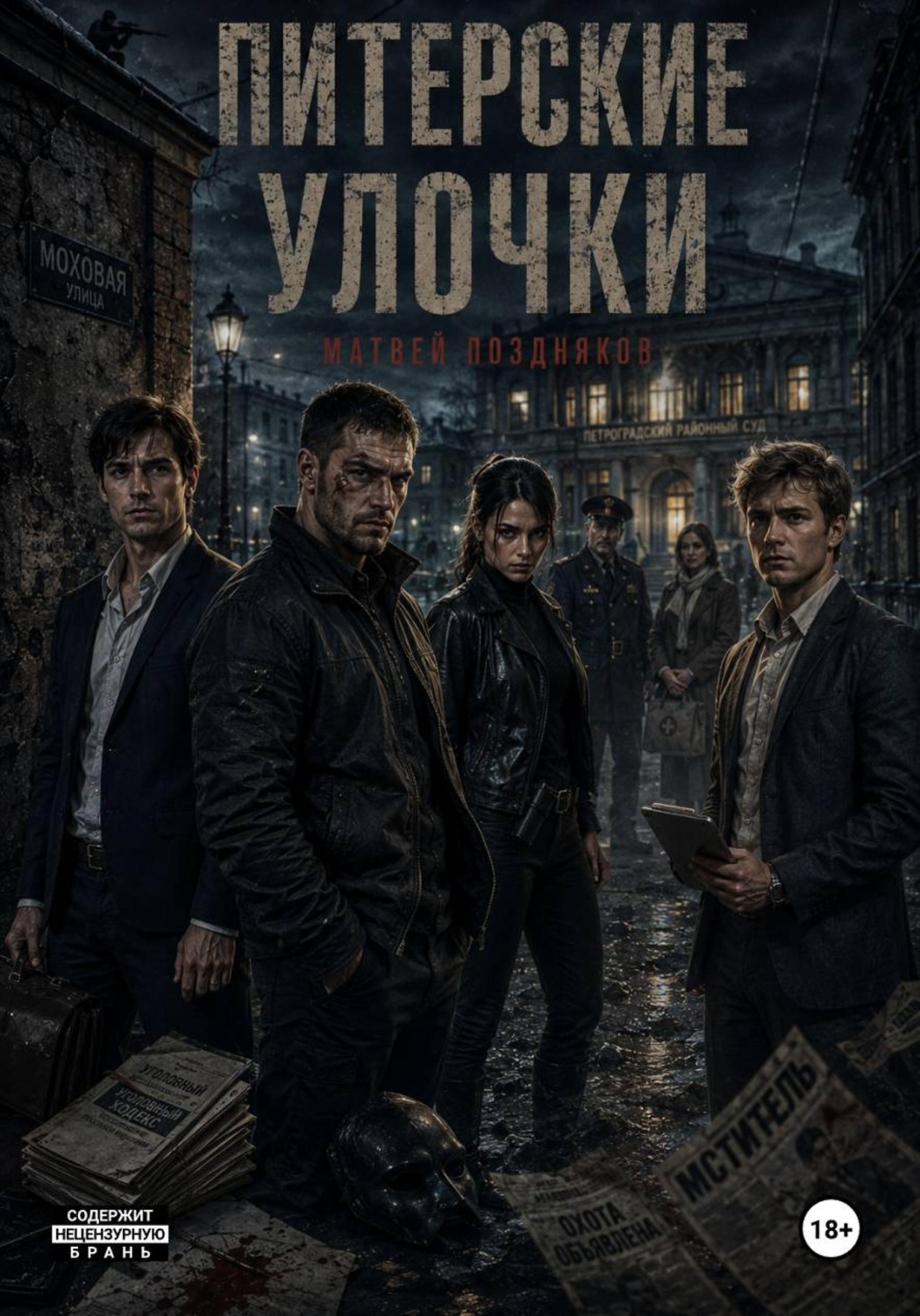 Обложка книги «Питерские улочки»