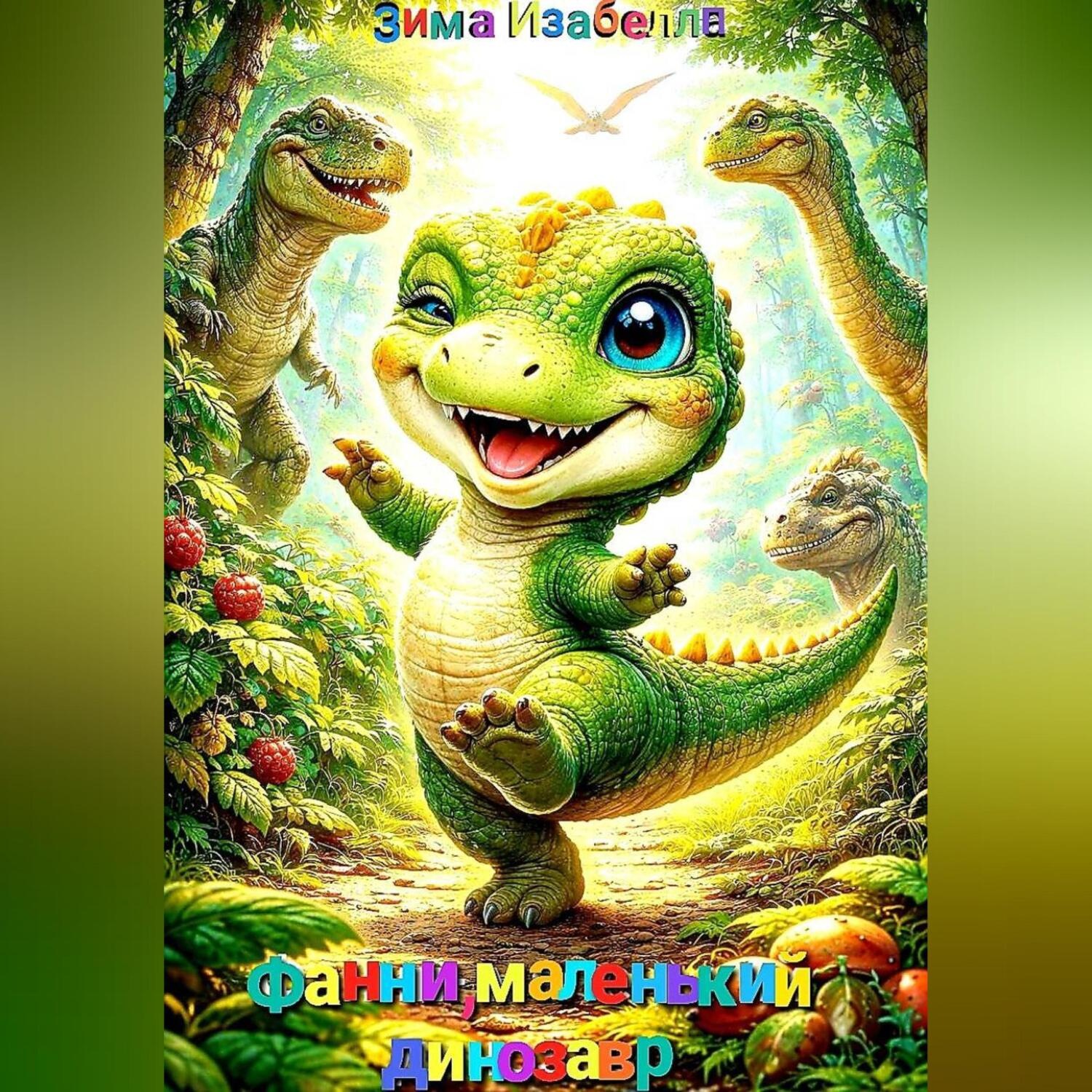 Обложка книги «Фанни, маленький динозавр»