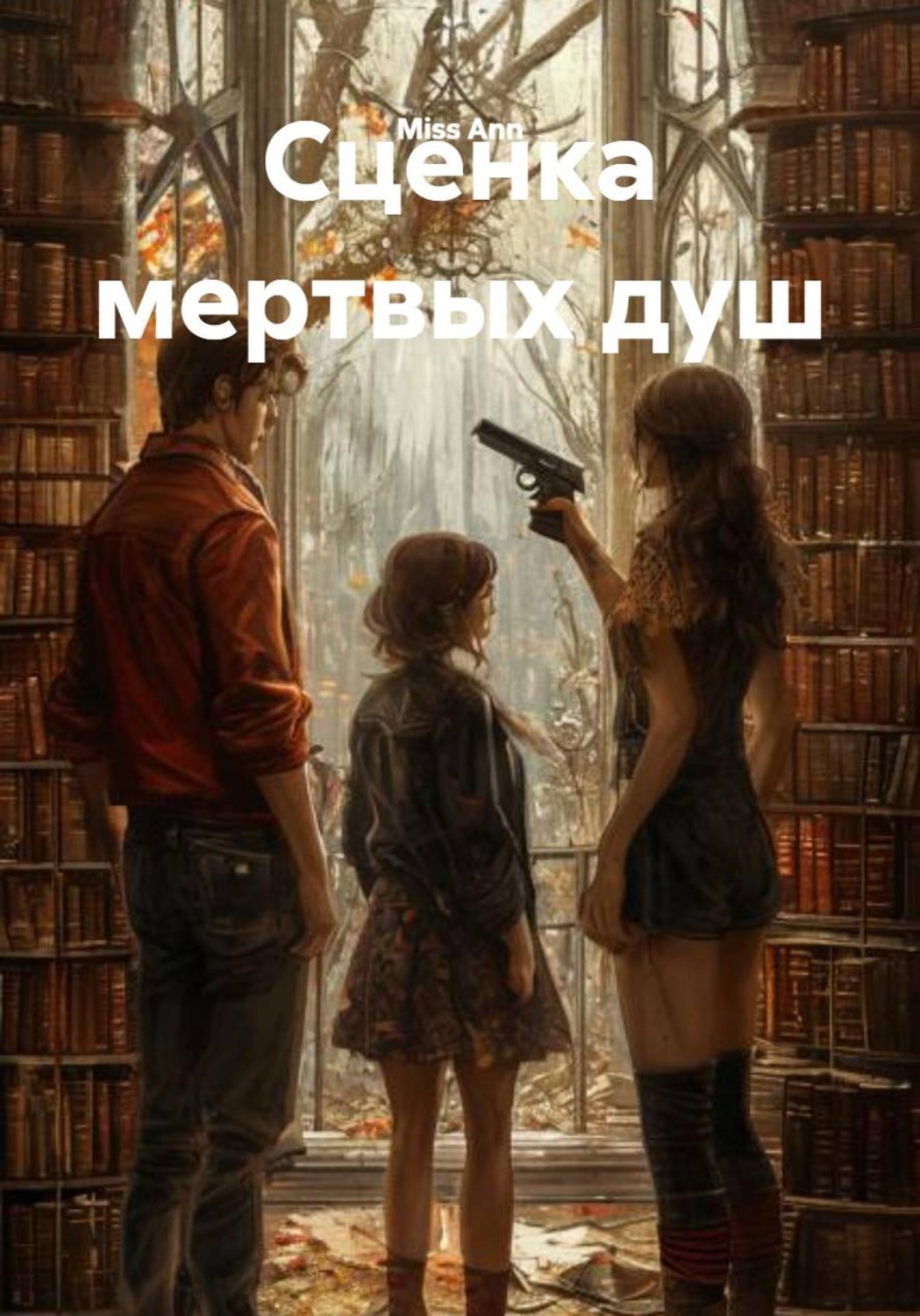 Обложка книги «Сценка мертвых душ»