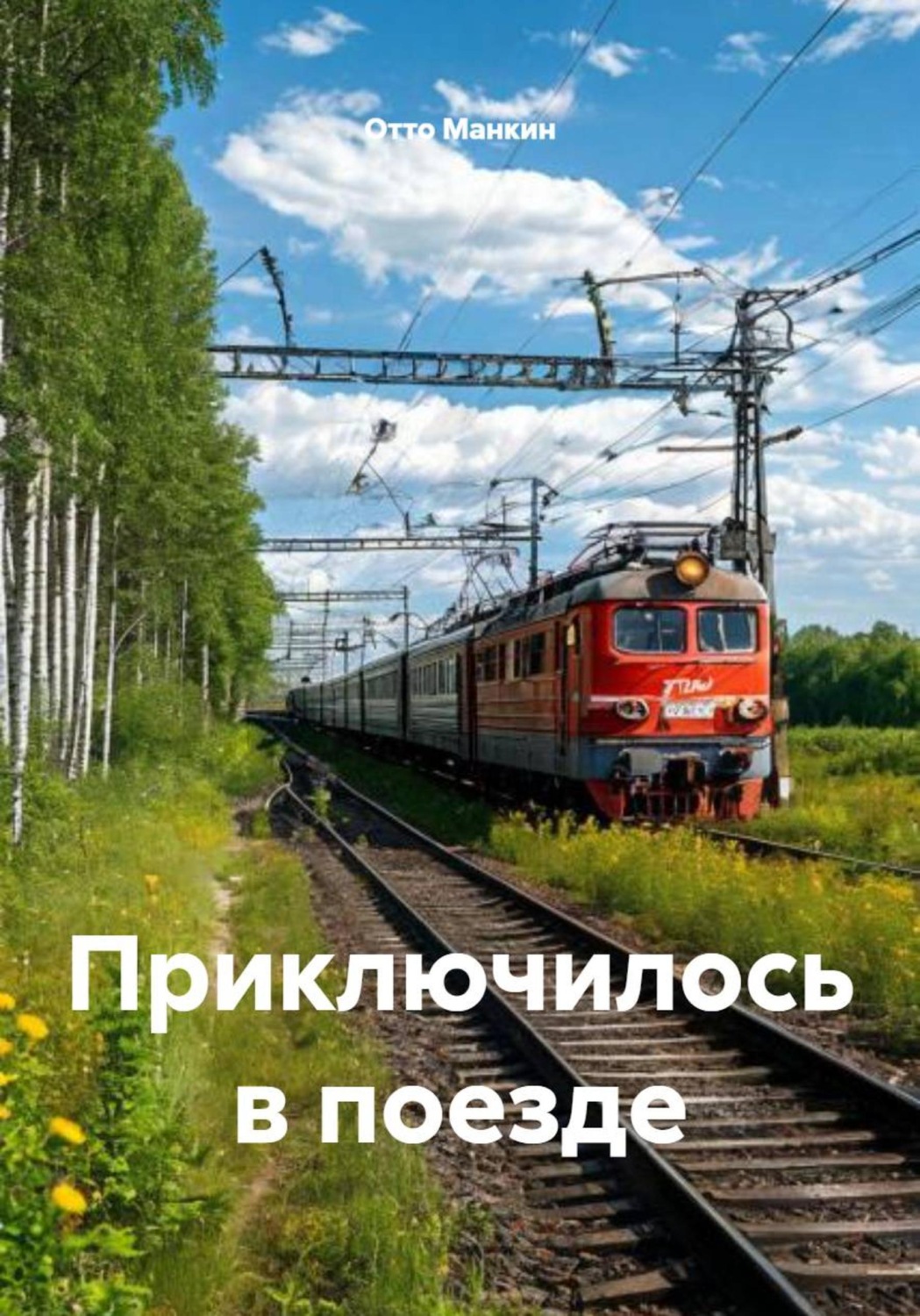Обложка книги «Приключилось в поезде»