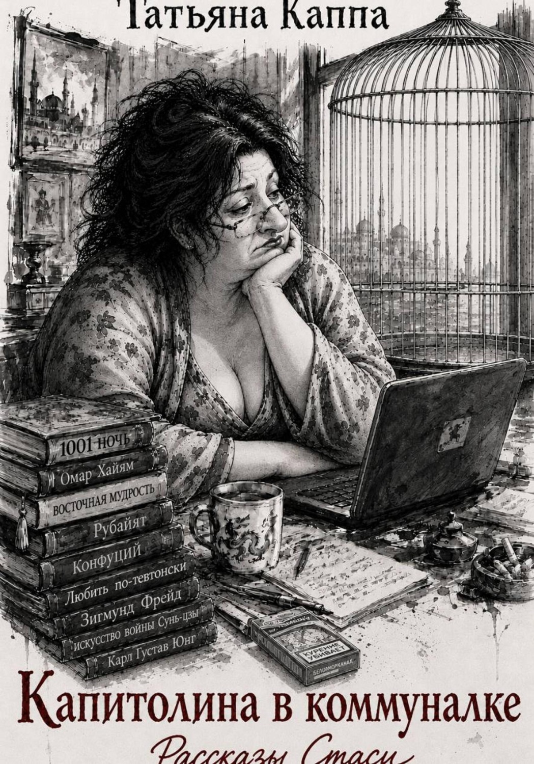Обложка книги «Капитолина в коммуналке»