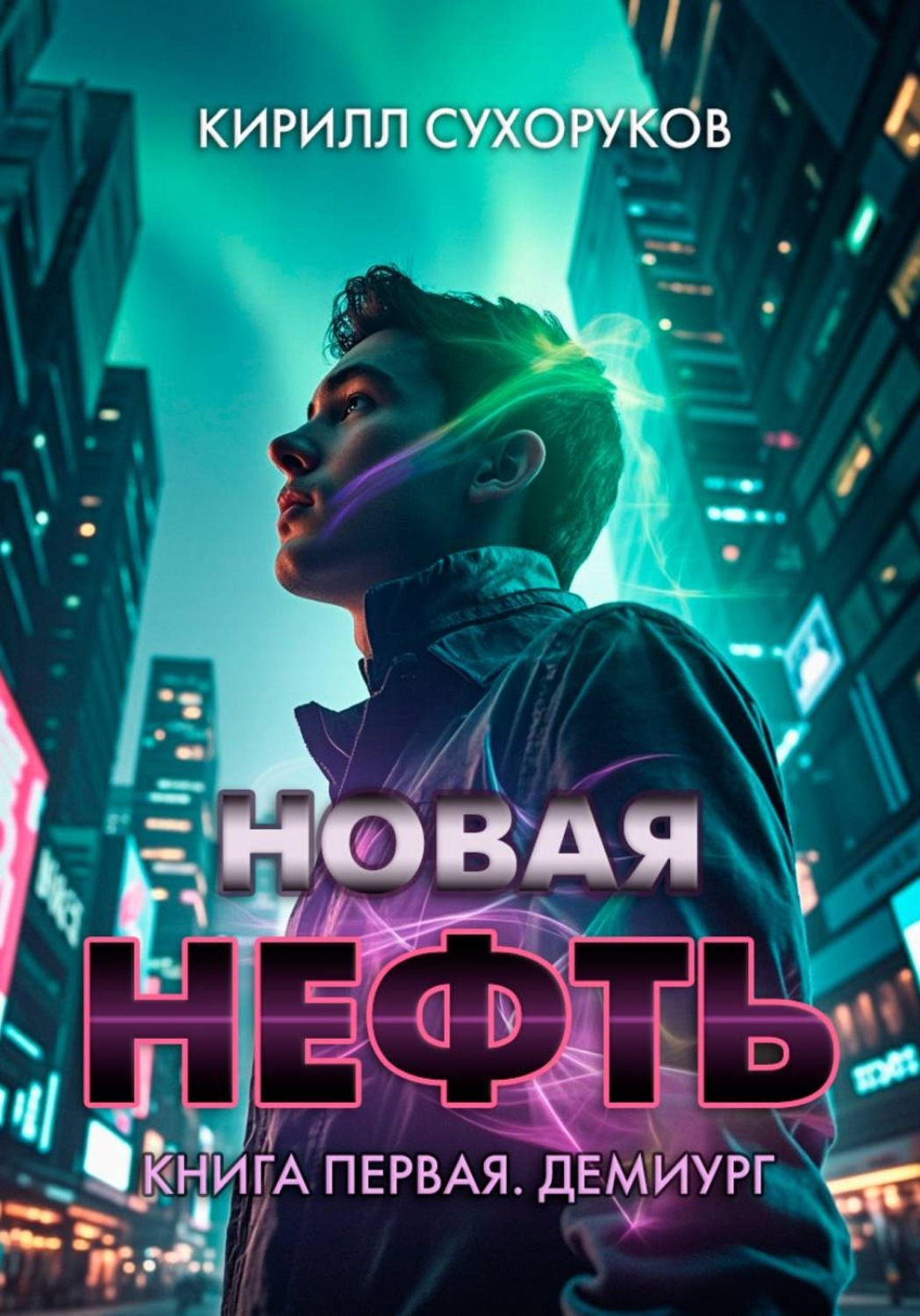 Обложка книги «Новая нефть. Книга первая. Демиург»