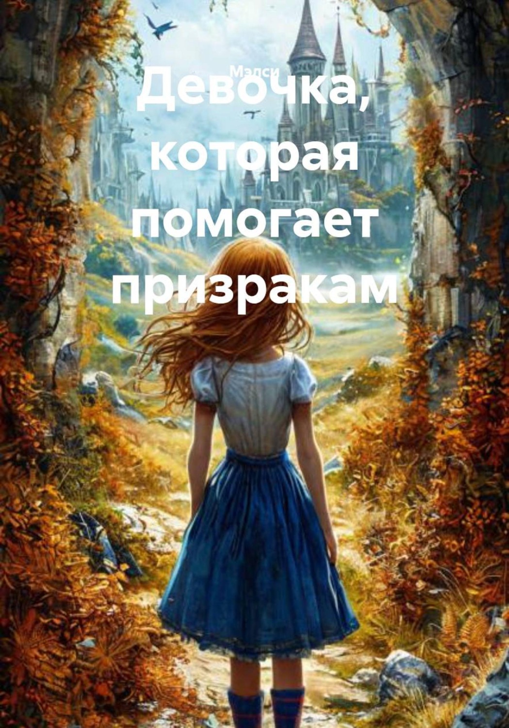 Обложка книги «Девочка, которая помогает призракам»