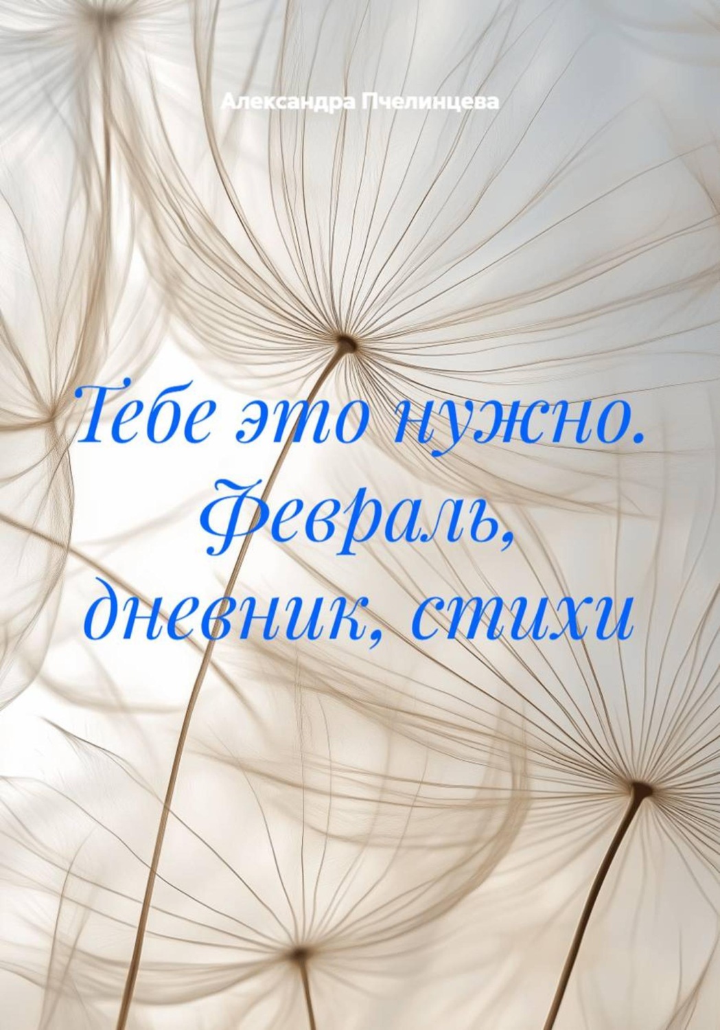 Обложка книги «Тебе это нужно. Февраль, дневник, стихи»