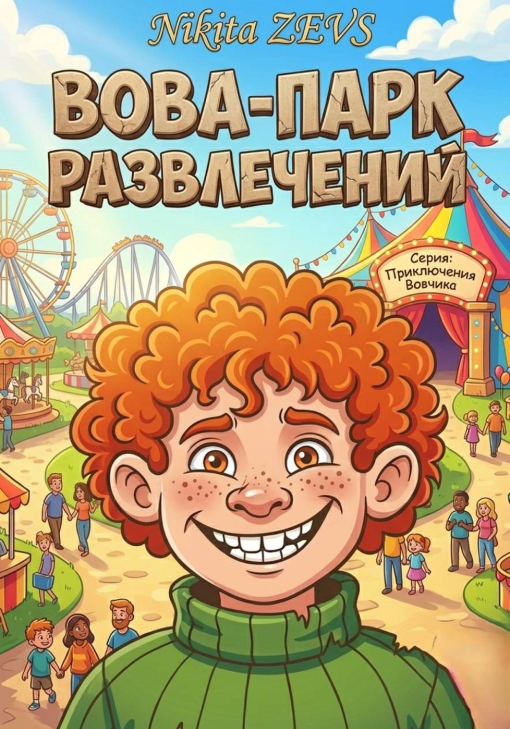 Обложка книги «Вова-парк развлечений»