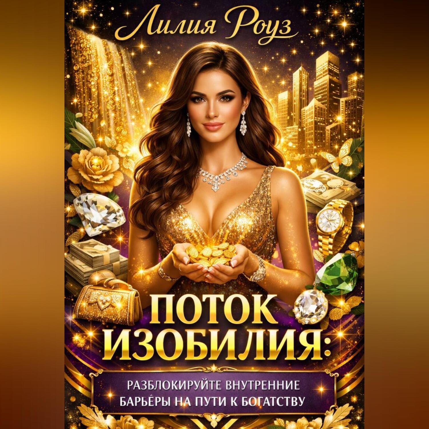 Обложка книги «Поток изобилия: разблокируйте внутренние барьеры на пути к богатству»
