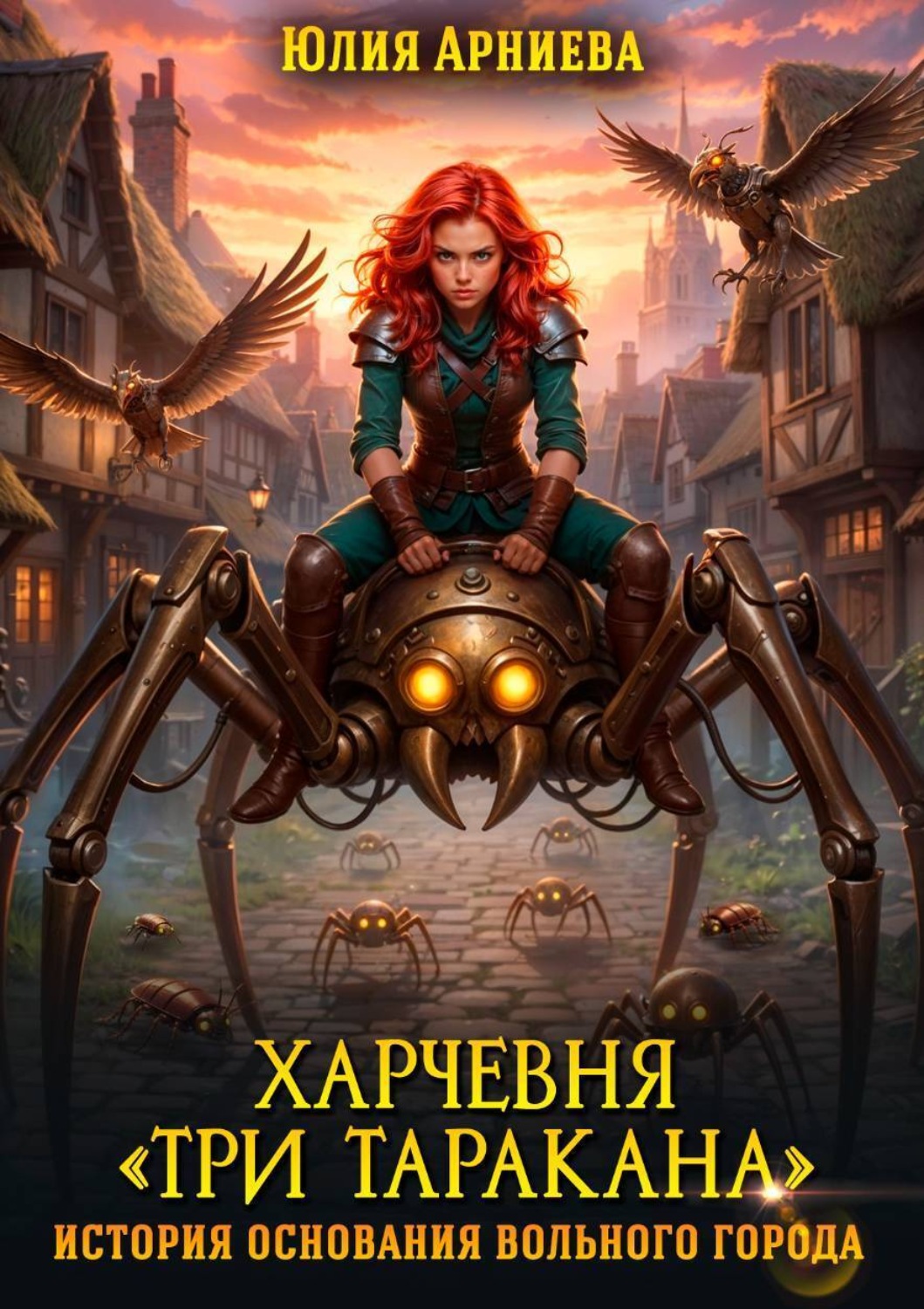 Обложка книги «Харчевня «Три таракана» история основания вольного города»