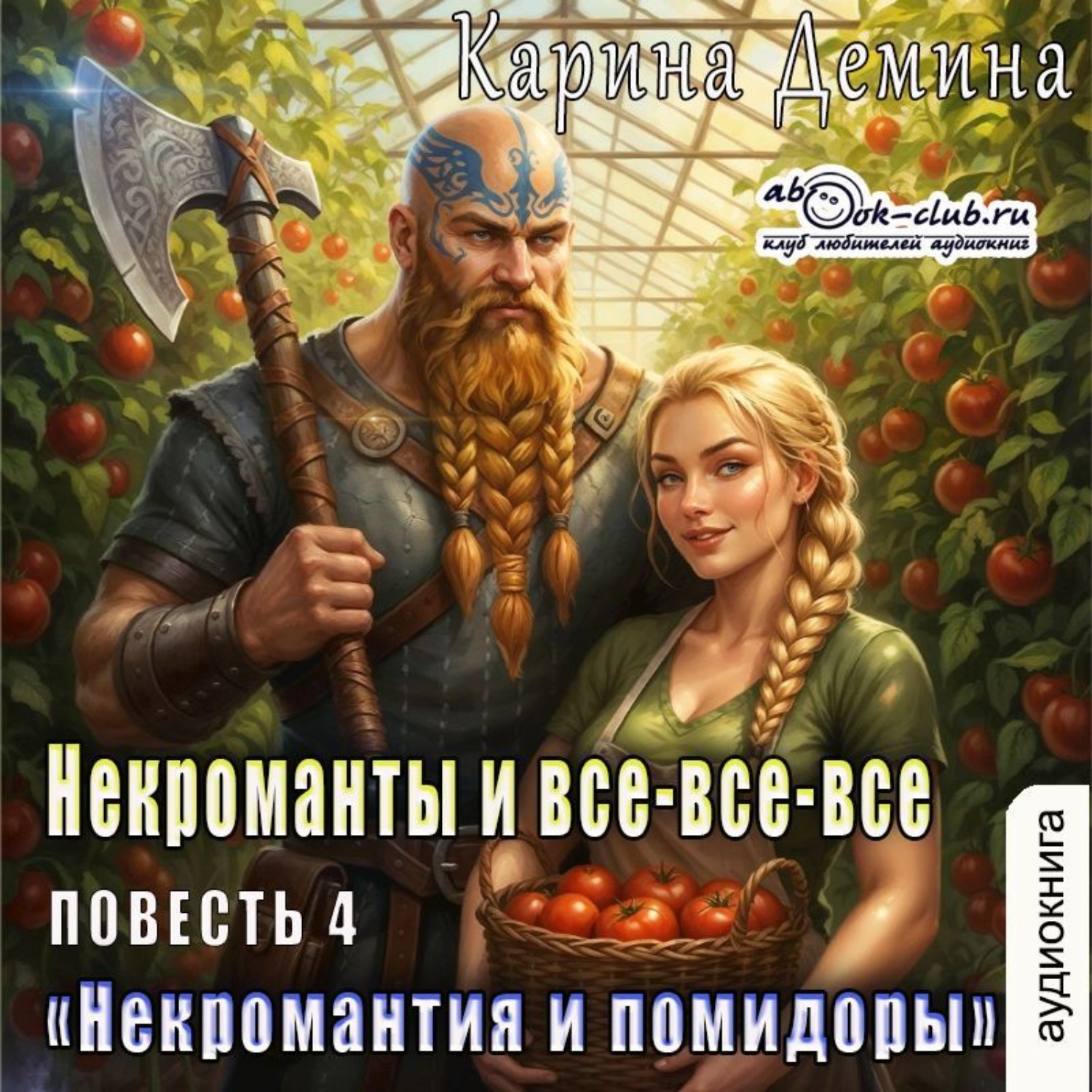 Обложка книги «Некромантия и помидоры»