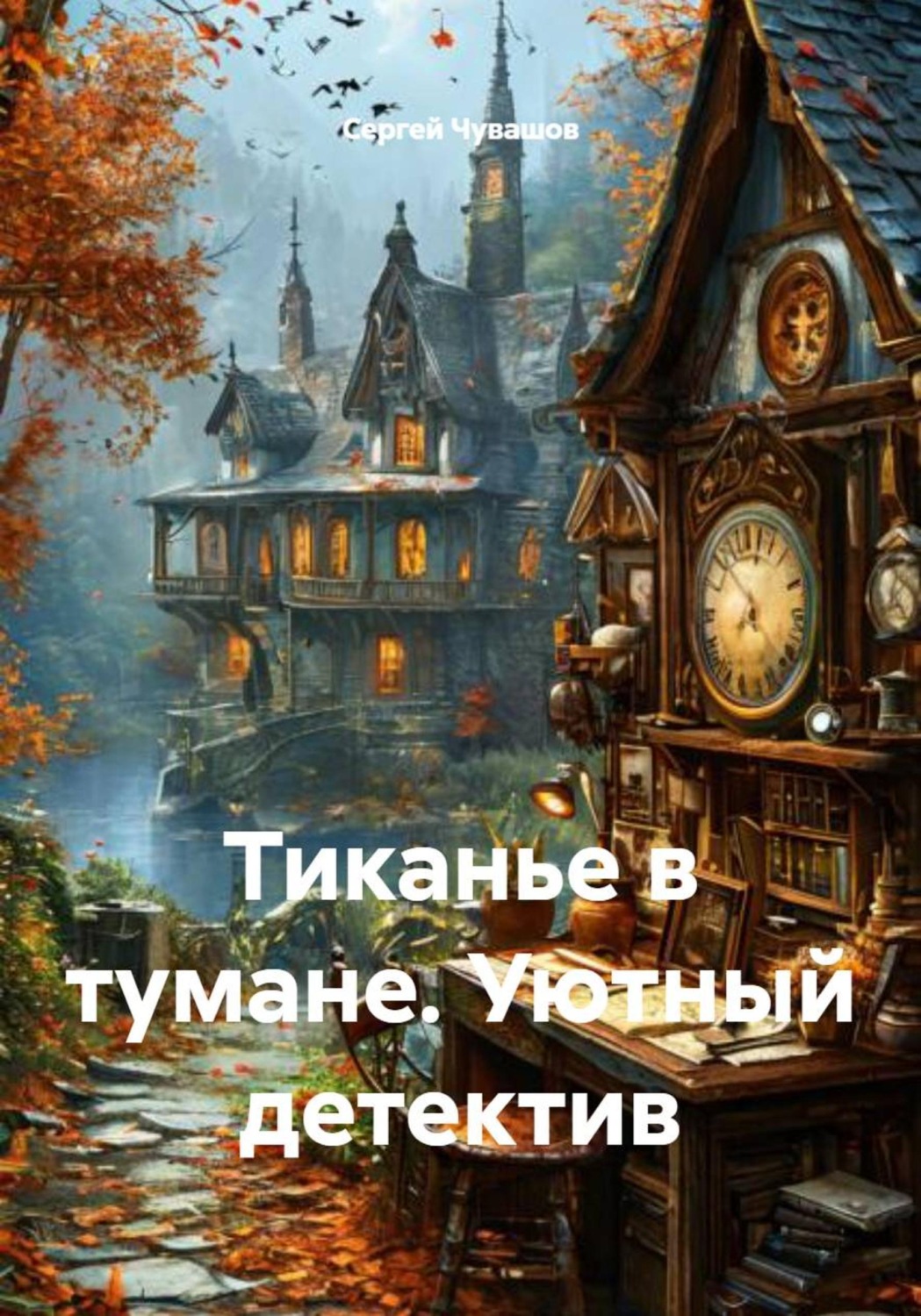 Обложка книги «Тиканье в тумане. Уютный детектив»