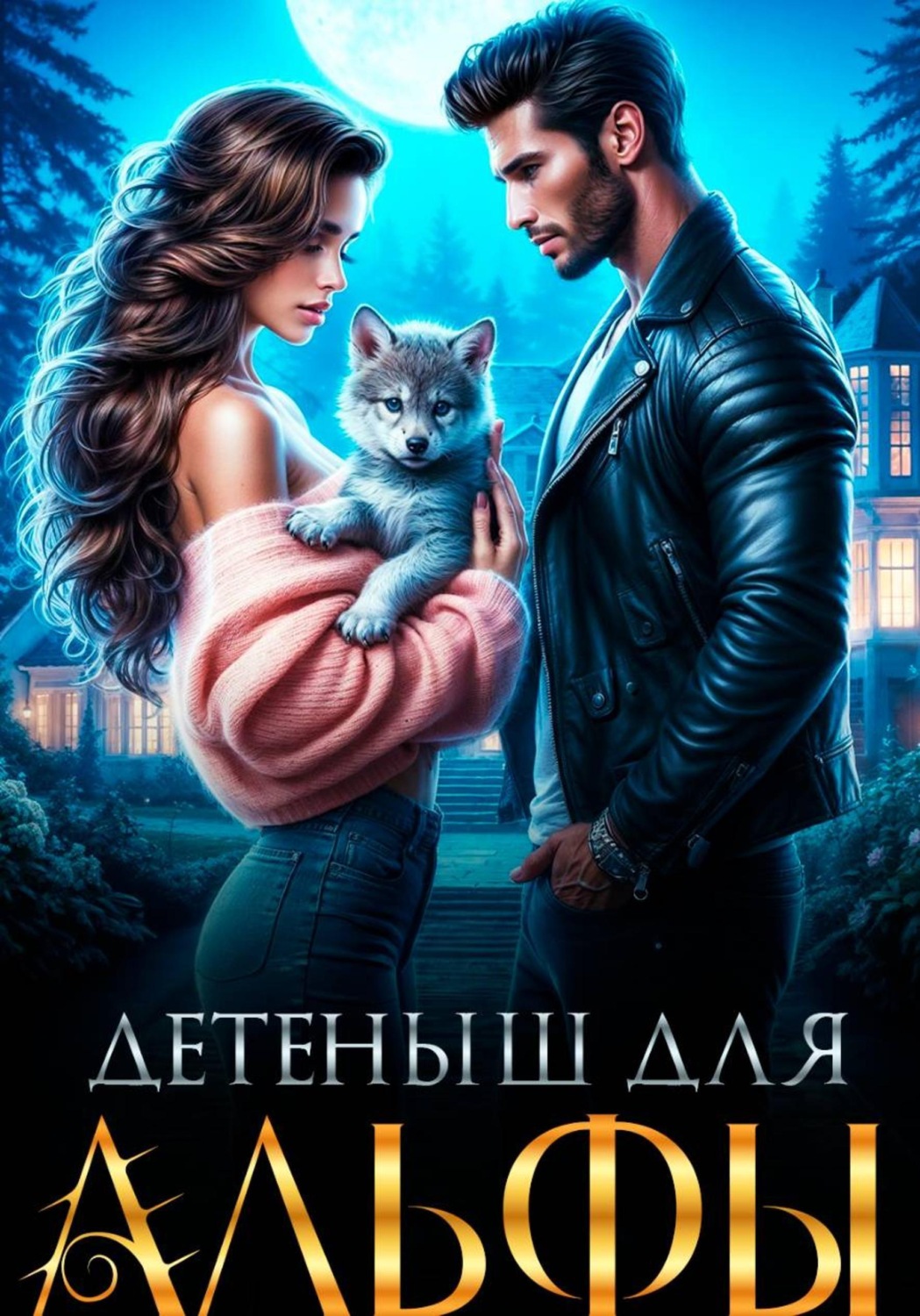 Обложка книги «Детеныш для альфы»