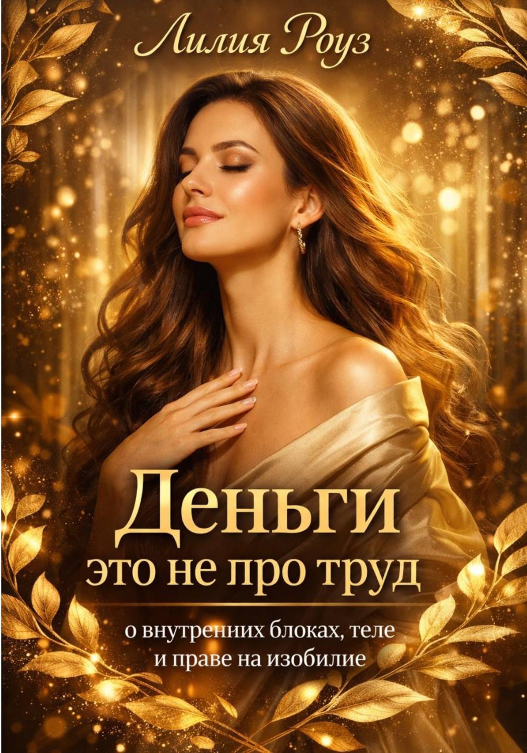 Обложка книги «Деньги это не про труд: о внутренних блоках, теле и праве на изобилие»