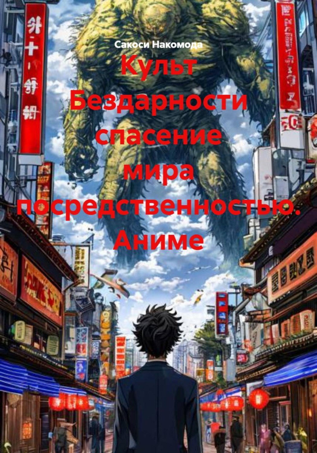 Обложка книги «Культ Бездарности спасение мира посредственностью. Аниме»