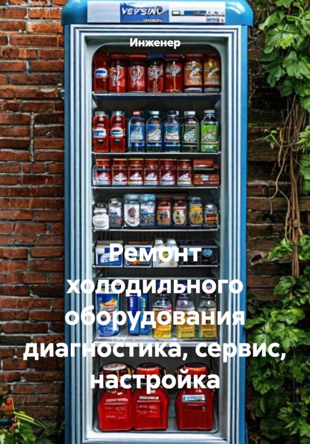 Обложка книги «Ремонт холодильного оборудования диагностика, сервис, настройка»